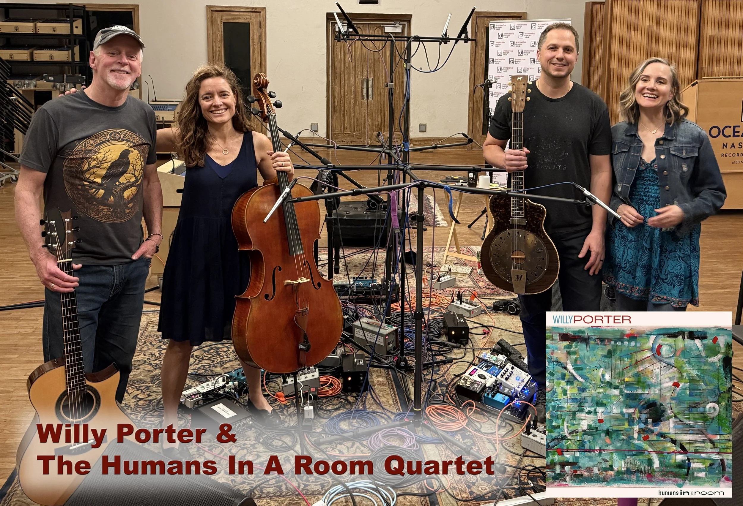 Willy Porter &amp; Humans in a Room Quartet
