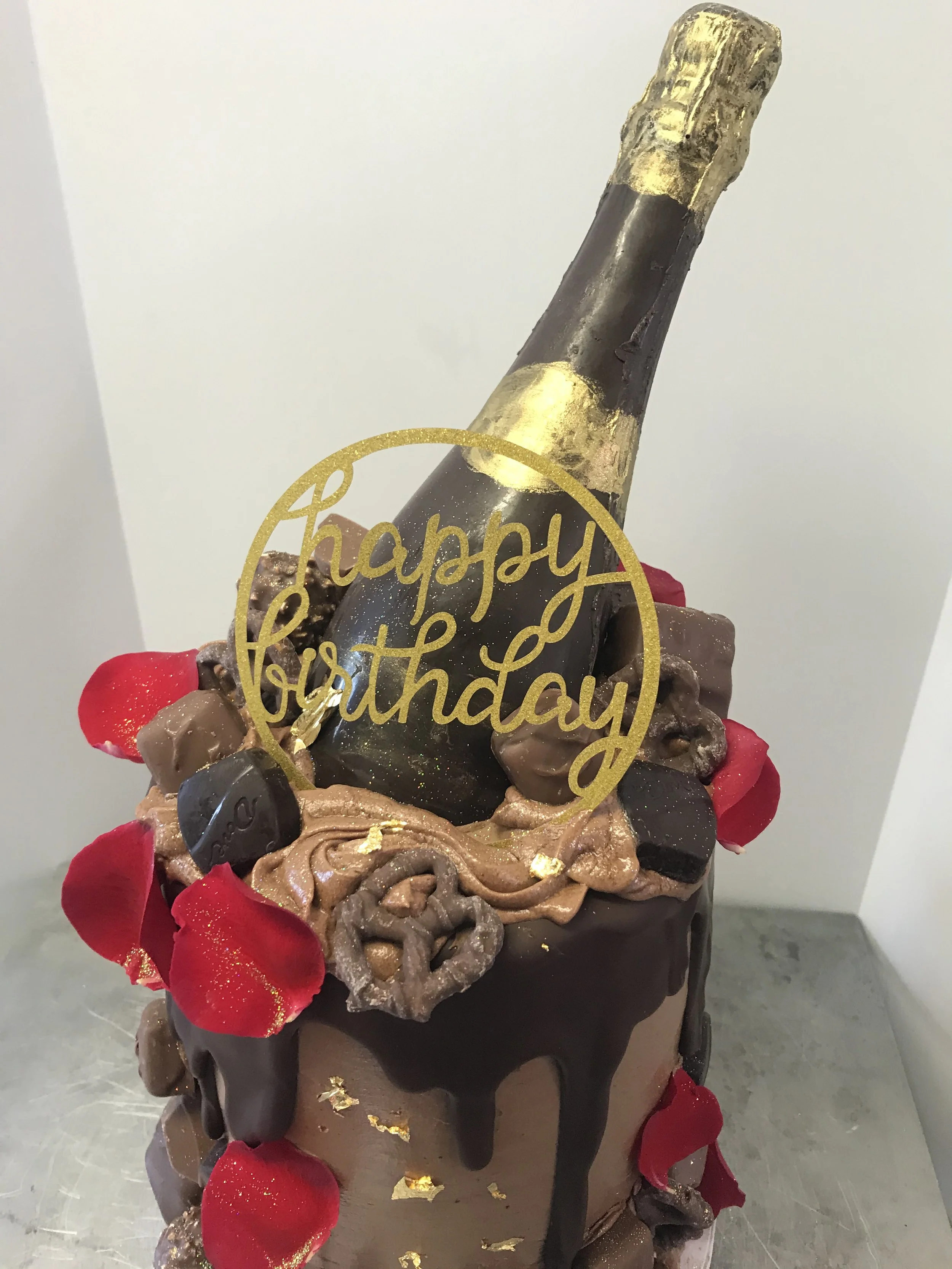 Overloaded Valrhona Chocolate Truffle Cake — Cotton's Gourmet Gifts