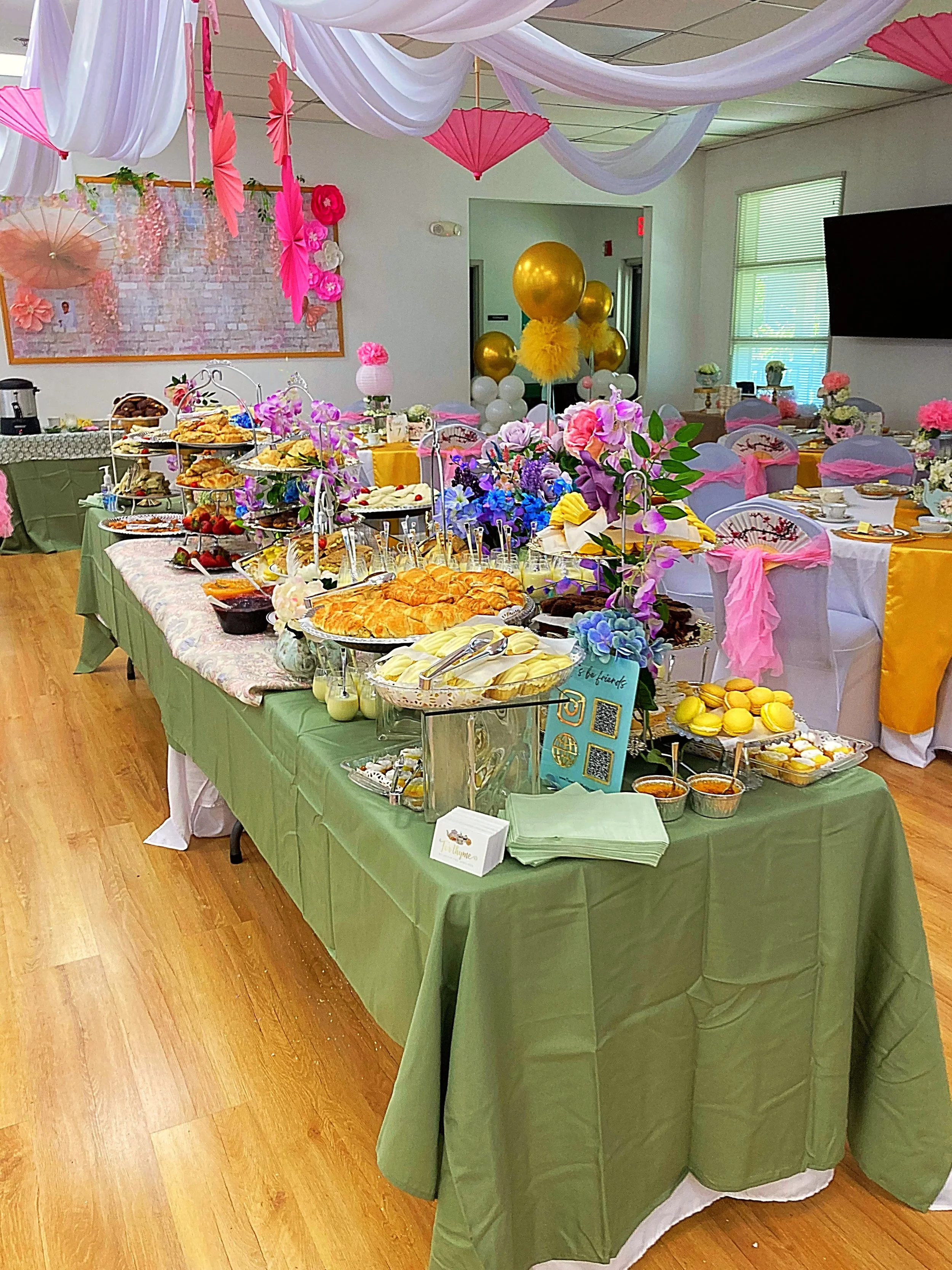 Tea Party — Tiered & Petite by Cotton's Gourmet