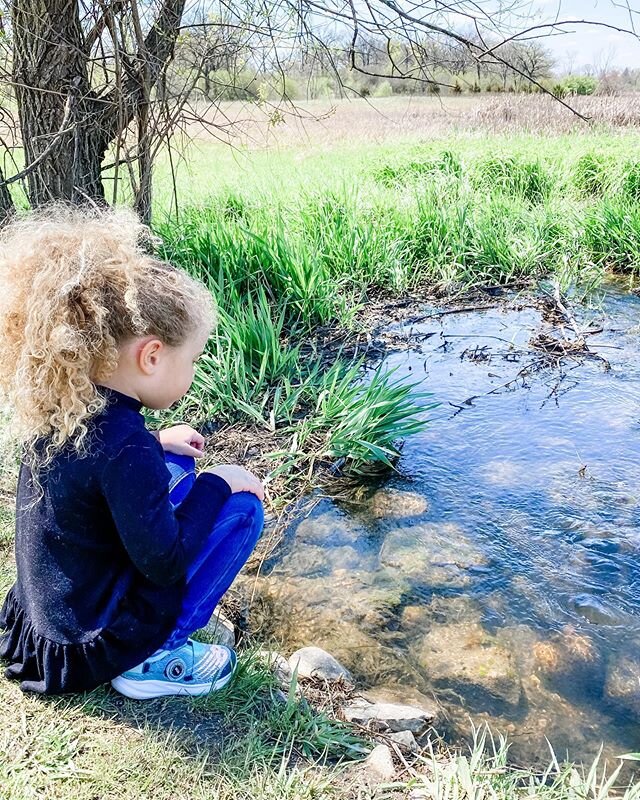 Happy Weekend ☀️
.
If you&rsquo;re in Illinois too, things that aren&rsquo;t closed...........Nature!
.
Fresh air, hands in the soil, touching rocks, plants, insects.... Makes for a happy &amp;  healthy microbiome🌱
.
#breathyourbiome #naturekid #gut