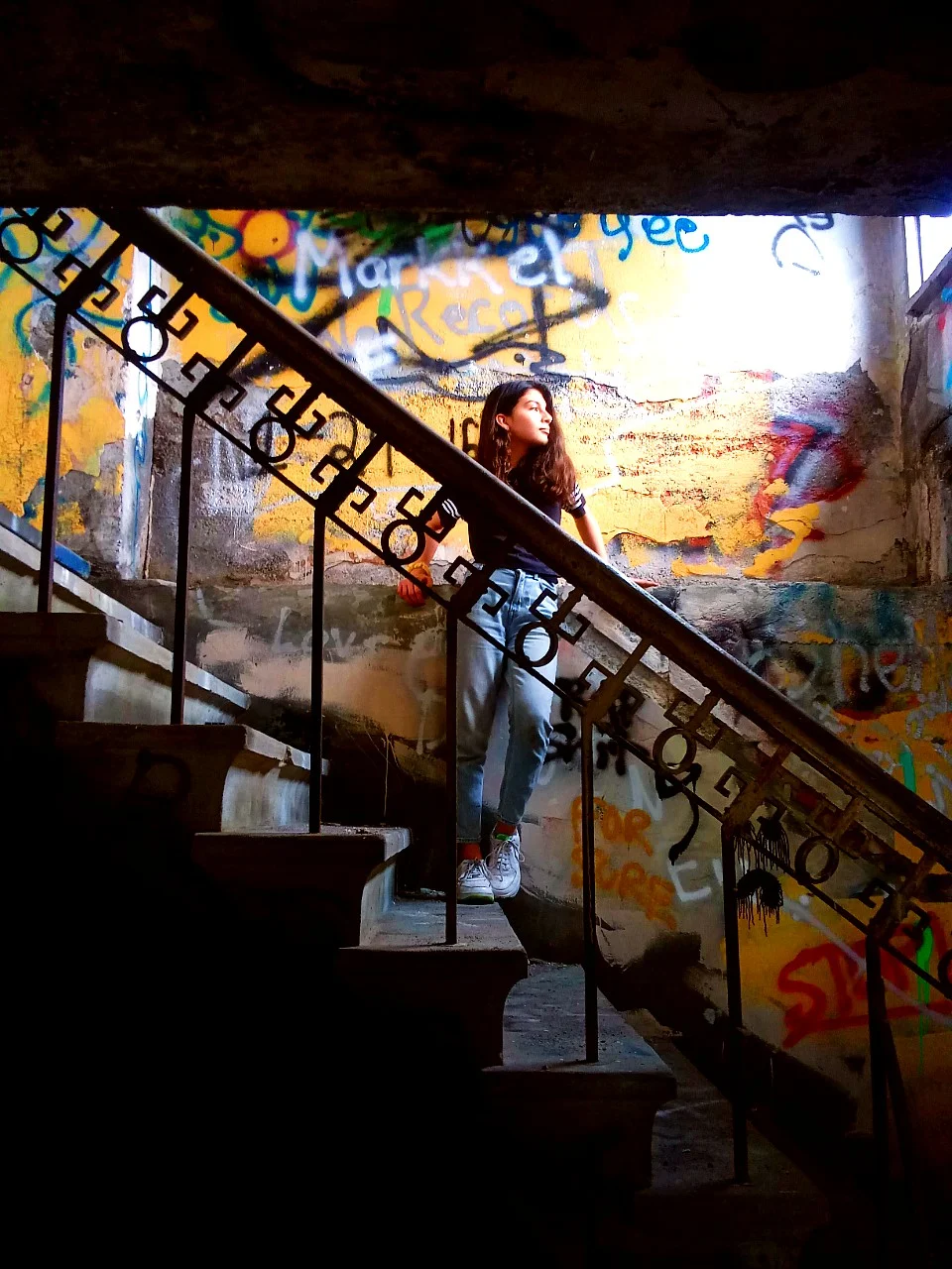Union Train Depot, Staircase, Joplin, MO. Photo courtesy of the author.