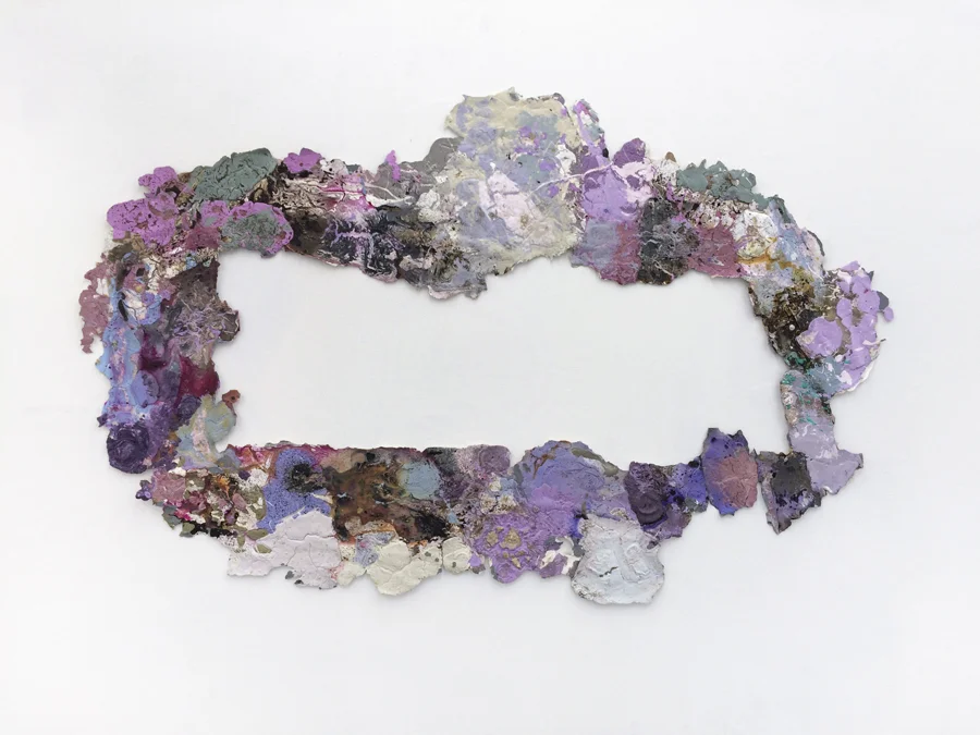 Aggregate Liberty. 96"W x 48"H x 2"D. Acrylic, Oil, Water-Based Pigments, and Polyurethane. (2015)