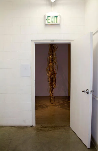 Livery Collar. 108"W x 84"H x 6"D. Hemp & Jute Rope. (2014)