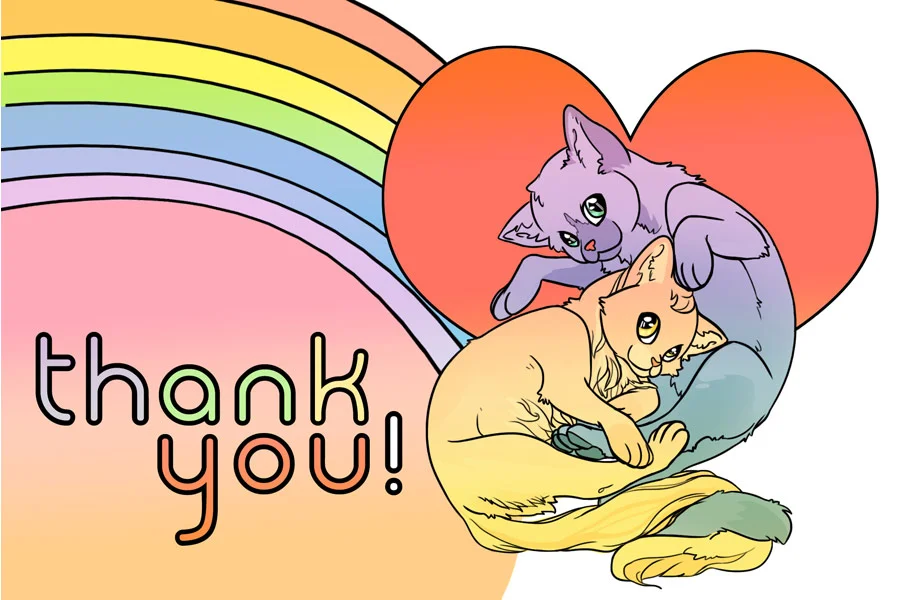 Thank You! Thank You! Dimensions Variable. Details of Four Patterns of Illustrated Thank You Cards Colored by Community Participants. (2014)
