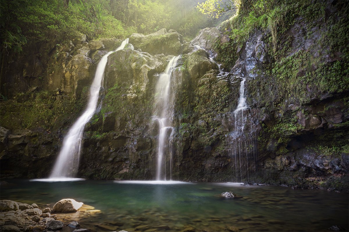 Tripple Falls on the Road to Hana