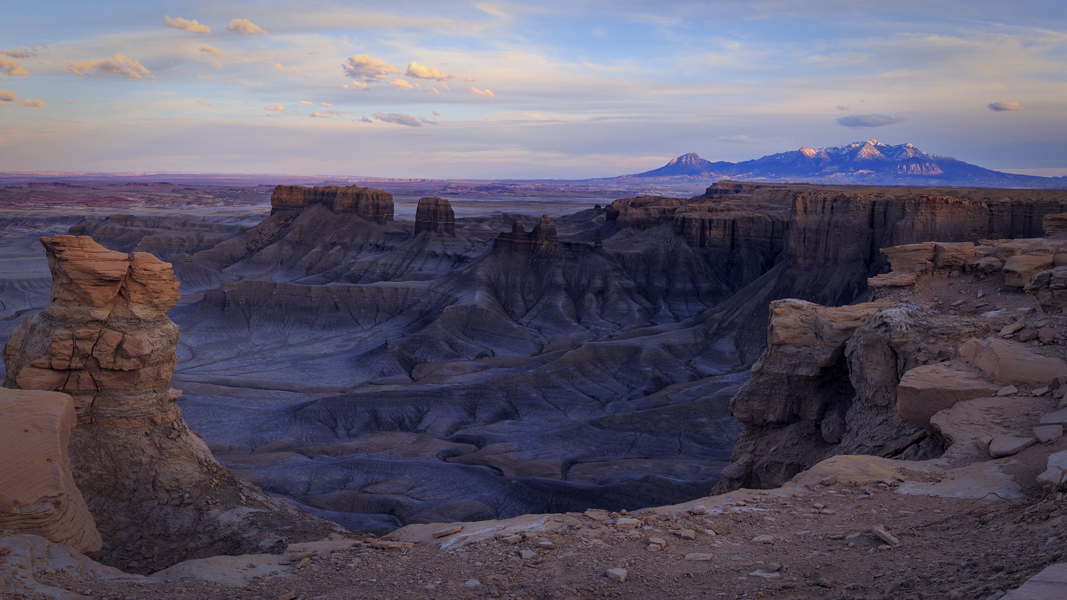 Moonscape Sunset