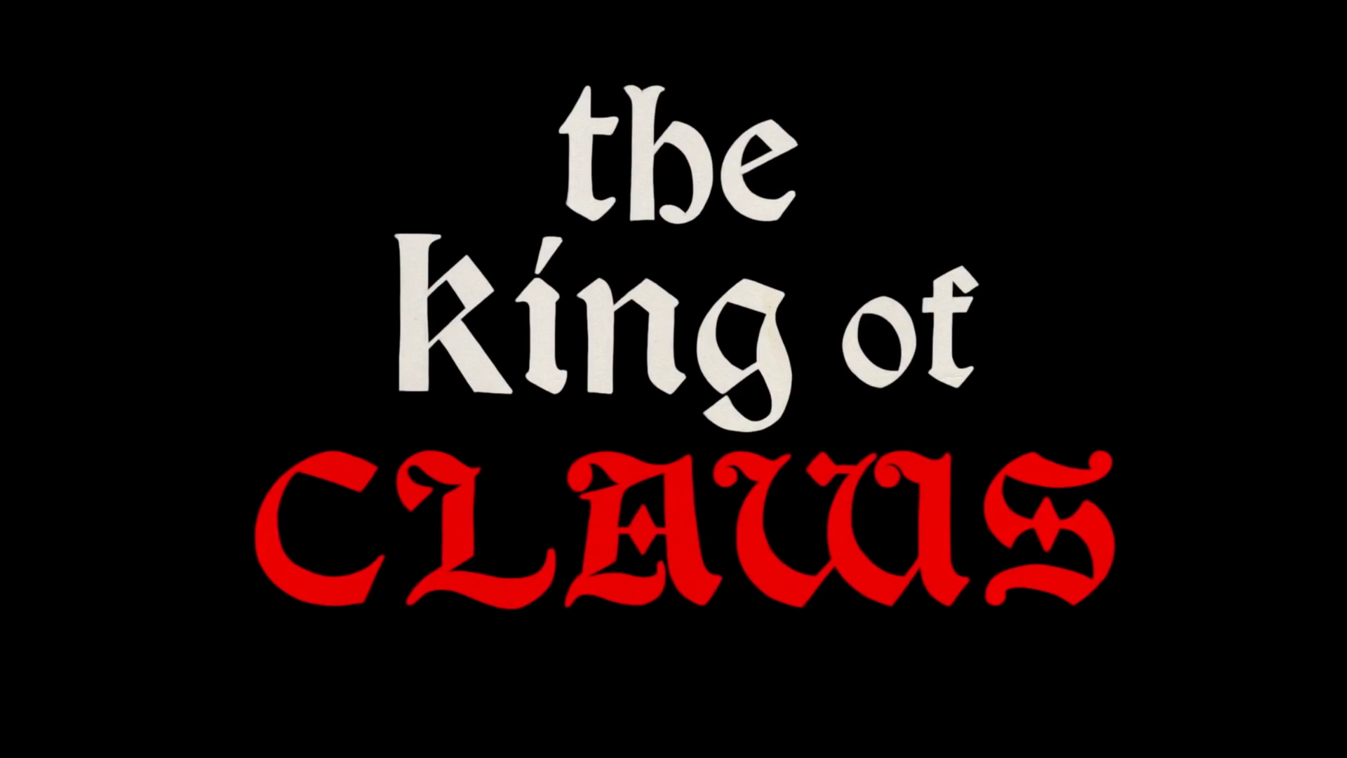 Title intro from The King of Claws animated music video by The Stolen Moans