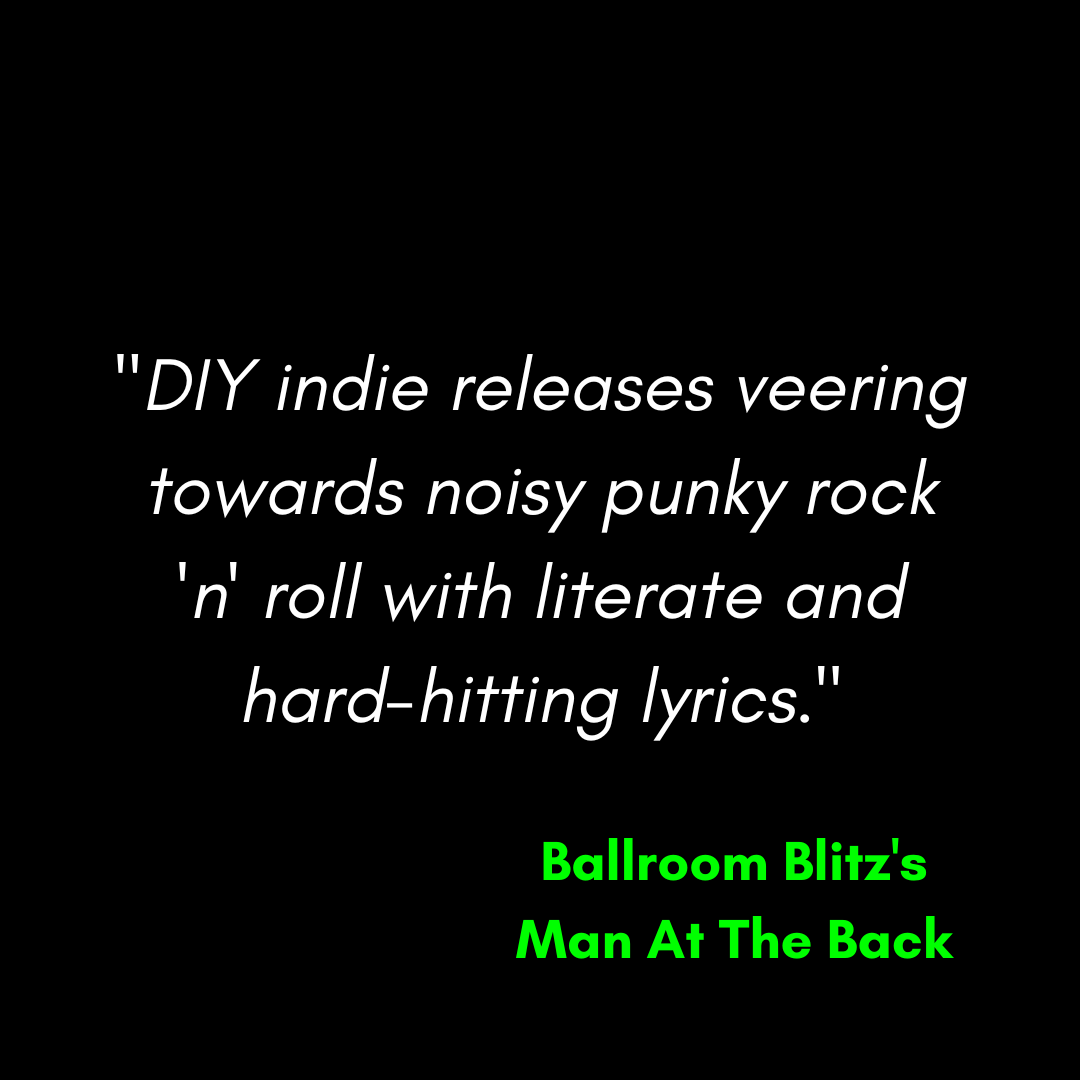 Ballroom Blitz Man at the Back quote snippet