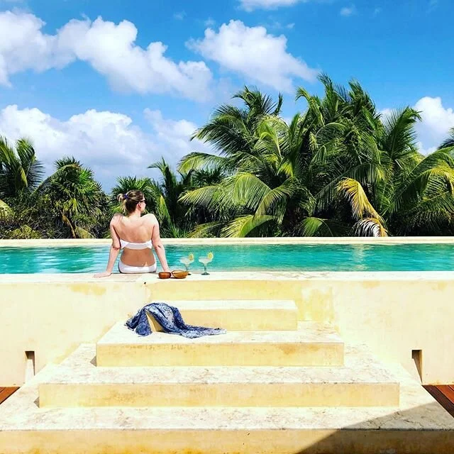 Take me back!!! @hacienda_chekul you are what dreams are made of 🏖 #tulum #tulumbeach #sunsandsea #siankaan bioreserve #askmehowtogothere