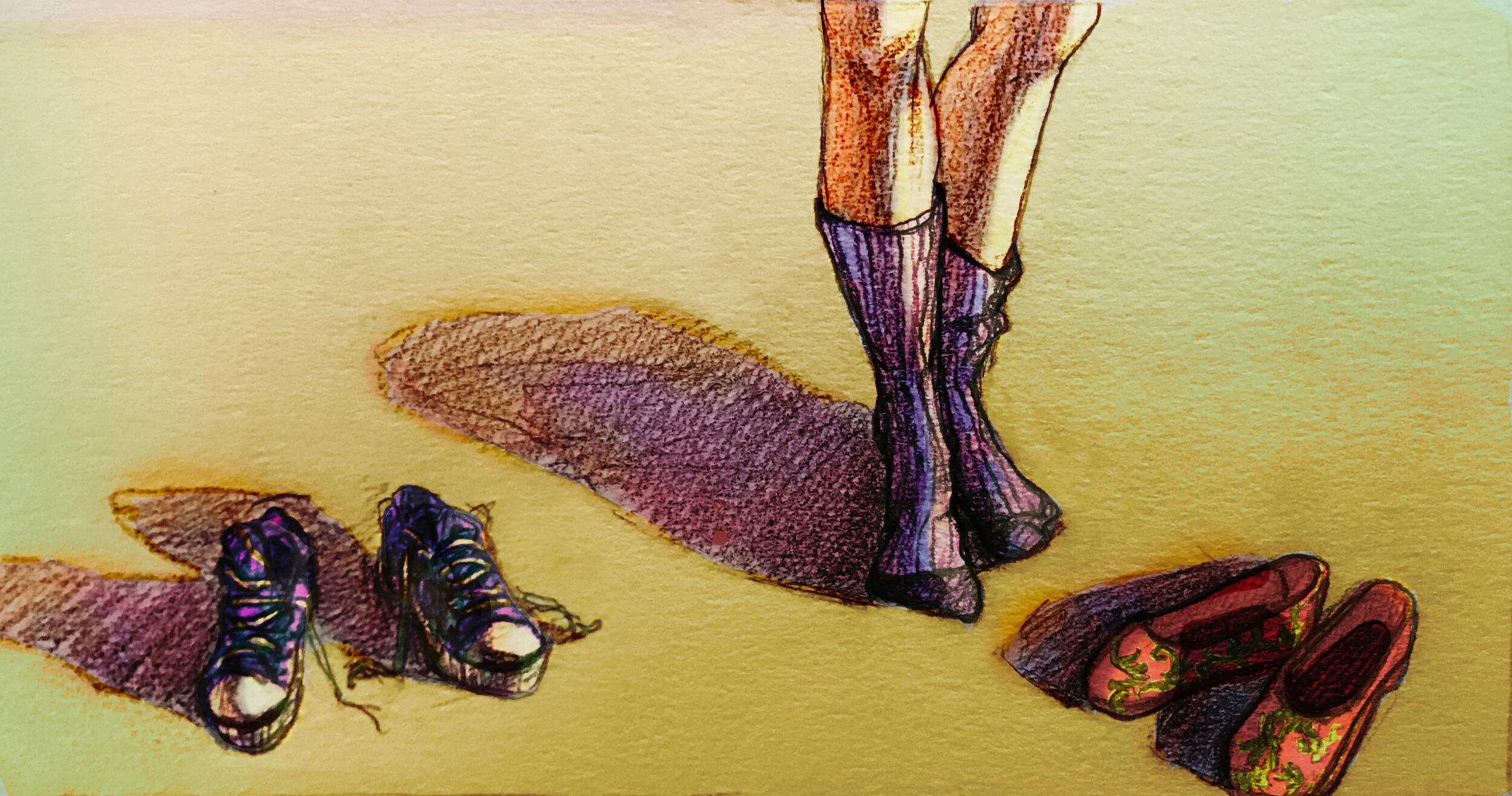Somewhere in the Middle , International Writers’ Blog (2018) A piece about feeling torn between presenting different cultural identities.