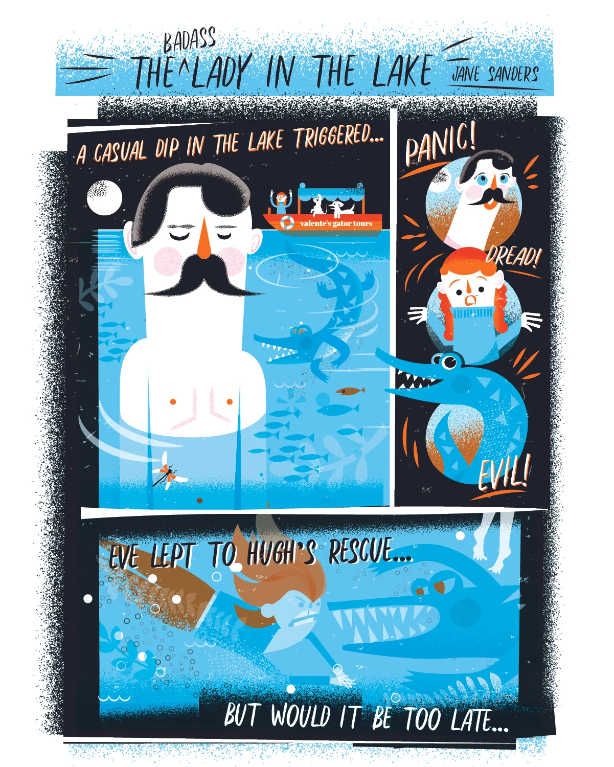 Lady in the Lake Comic
