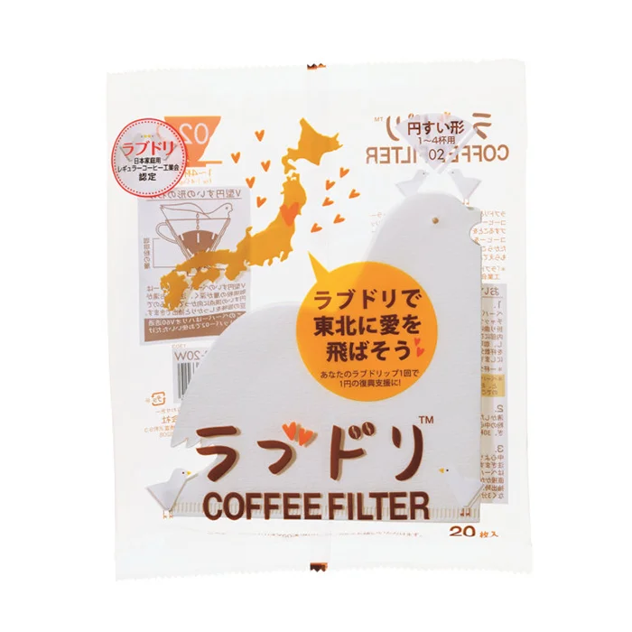 Hario Lovedori Paper Filter 20pk