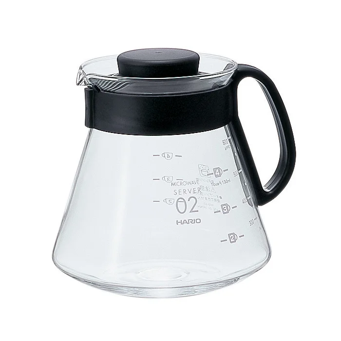 Hario V60 Glass Server 600ml - Black