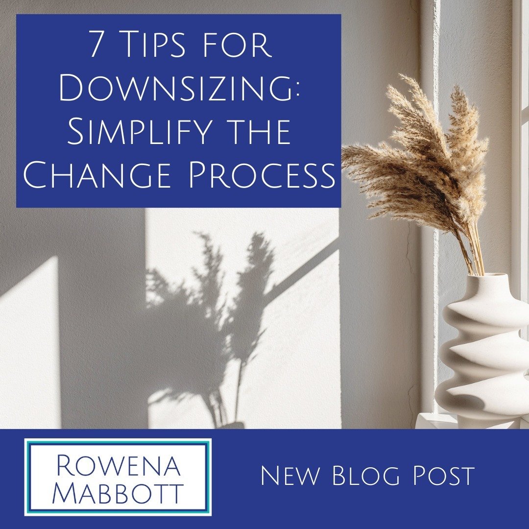 Over the last few months, many friends, family, and some clients have spoken to me about downsizing. Either they are doing it themselves or supporting loved ones through the process.⁠
⁠
All change is difficult, and moving can be one of the most stres