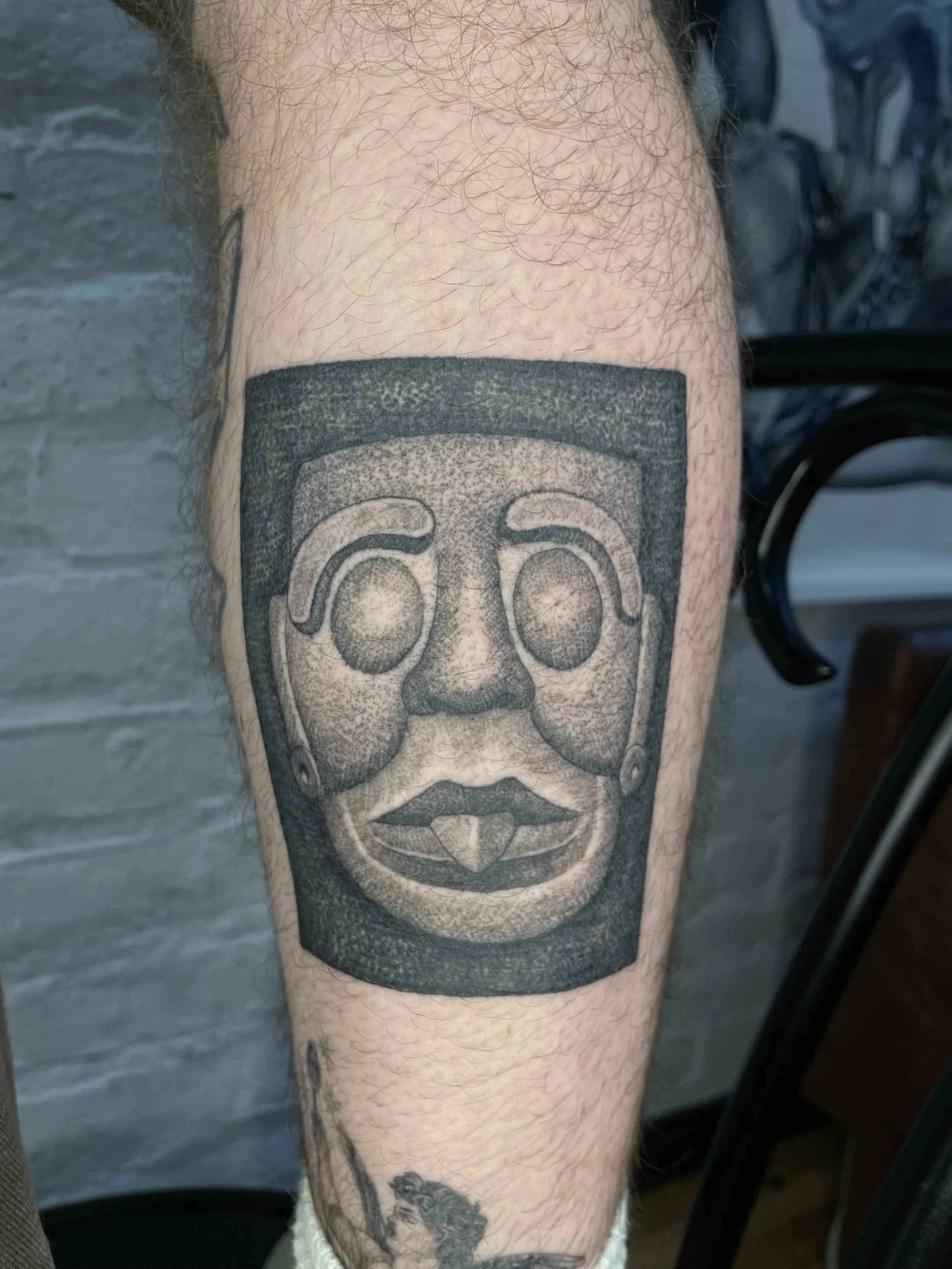 tattoo based of a painting by jesus antonio