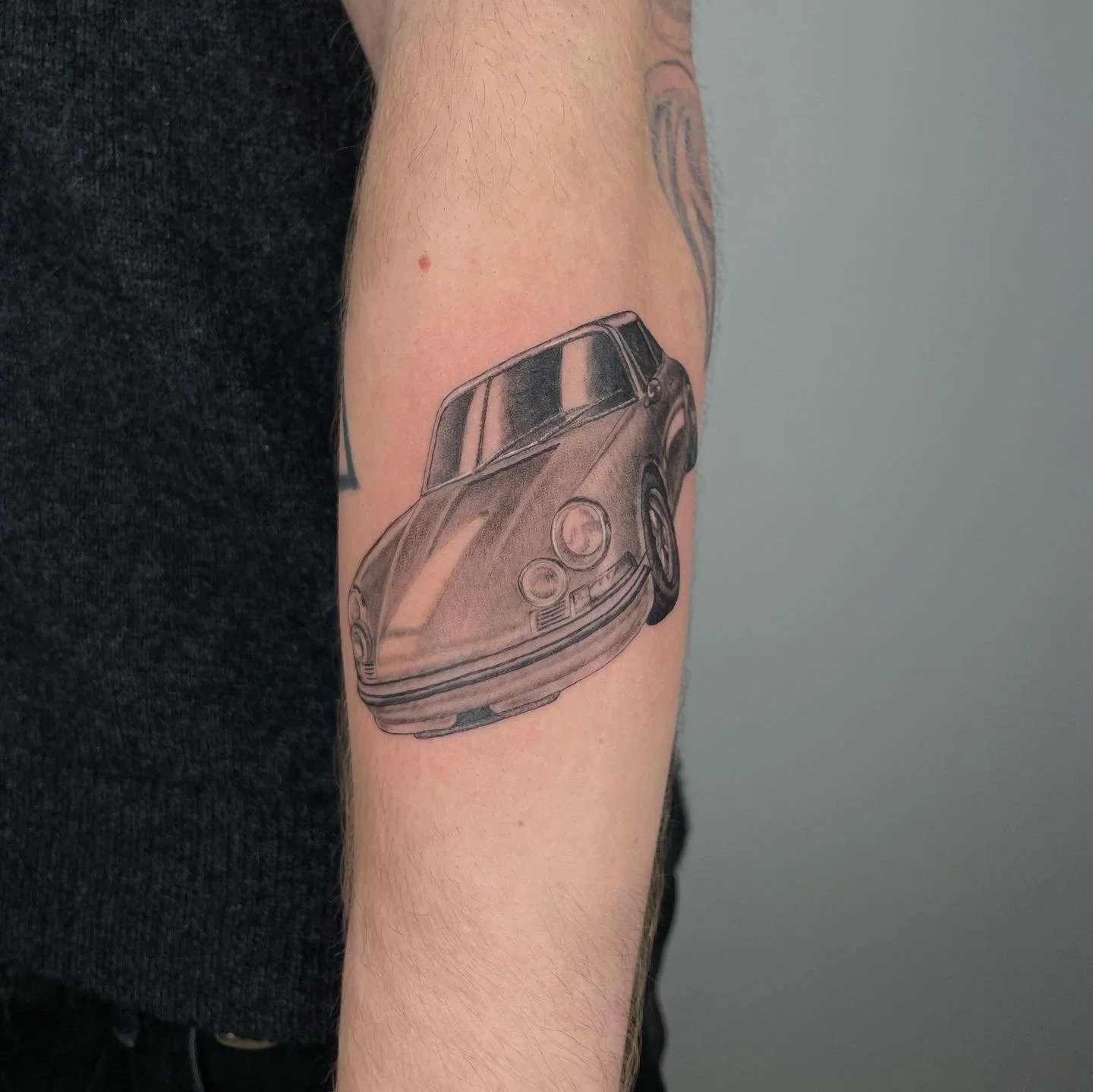 Porsche 911 Carrera Coupe tattoo