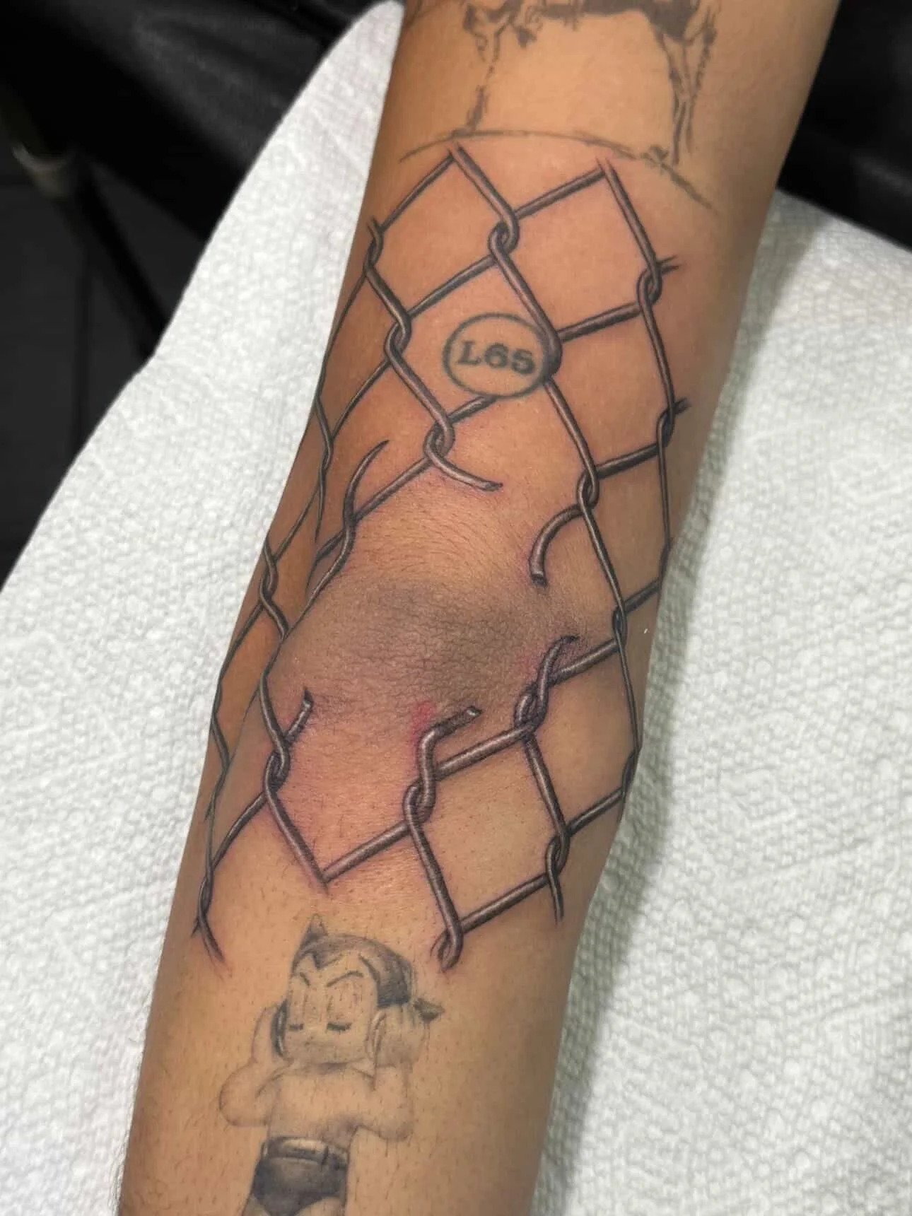 fence tattoo