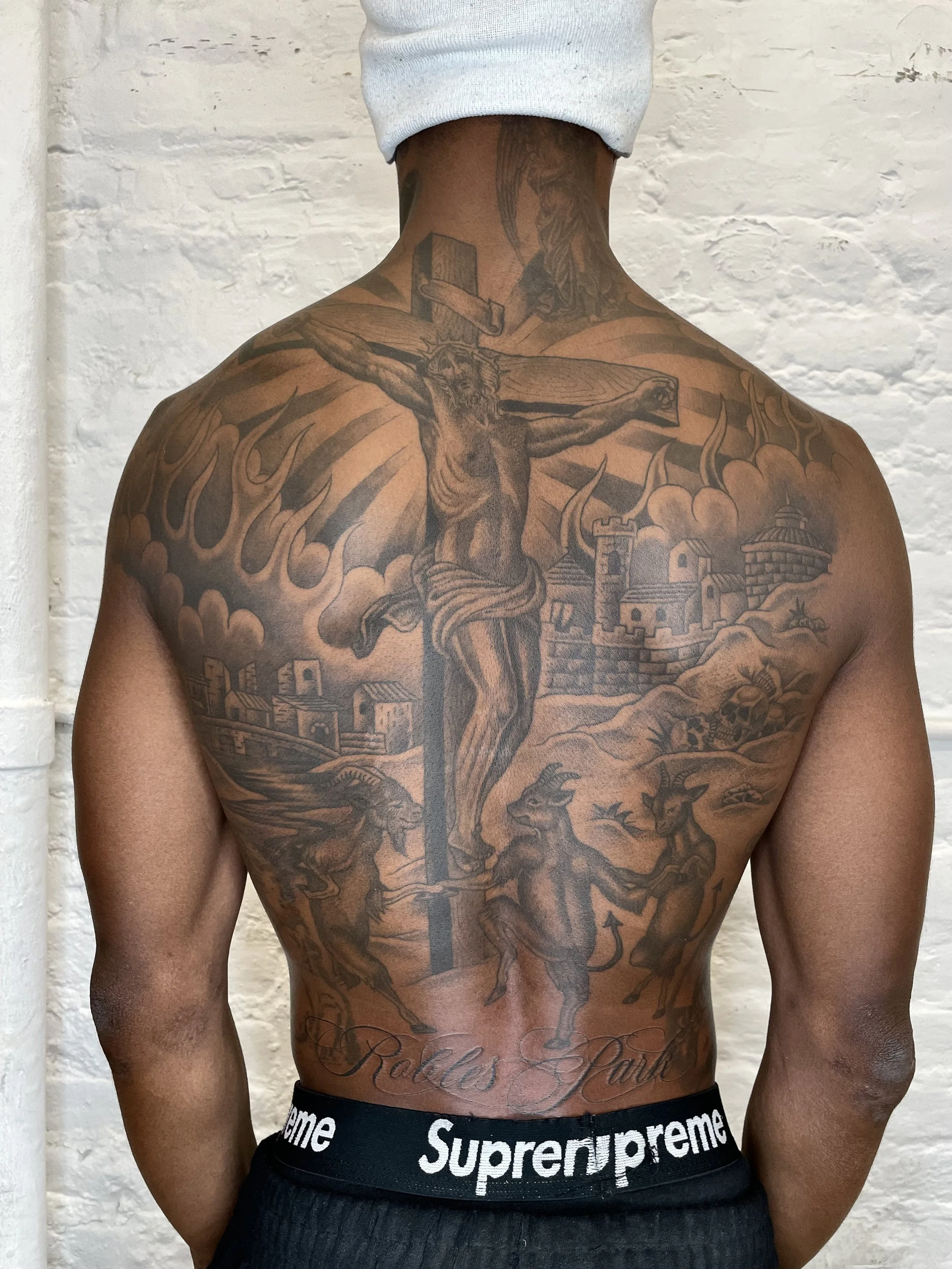 crucifix backpiece