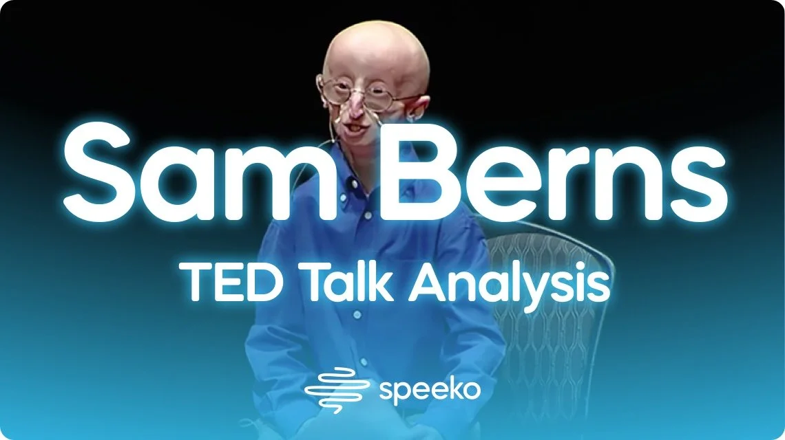 Summary of Sam Berns’ TED Talk — Speeko - AI Speech Coach for Public ...