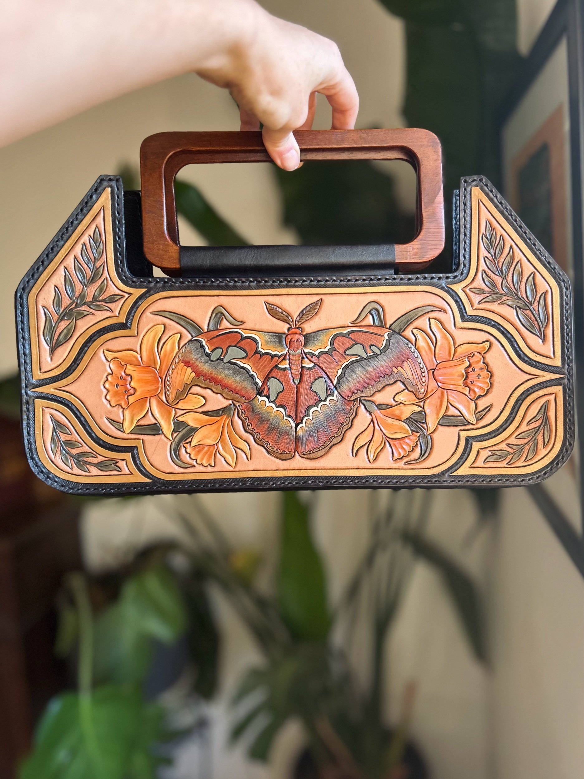 Atlas Moth Handbag