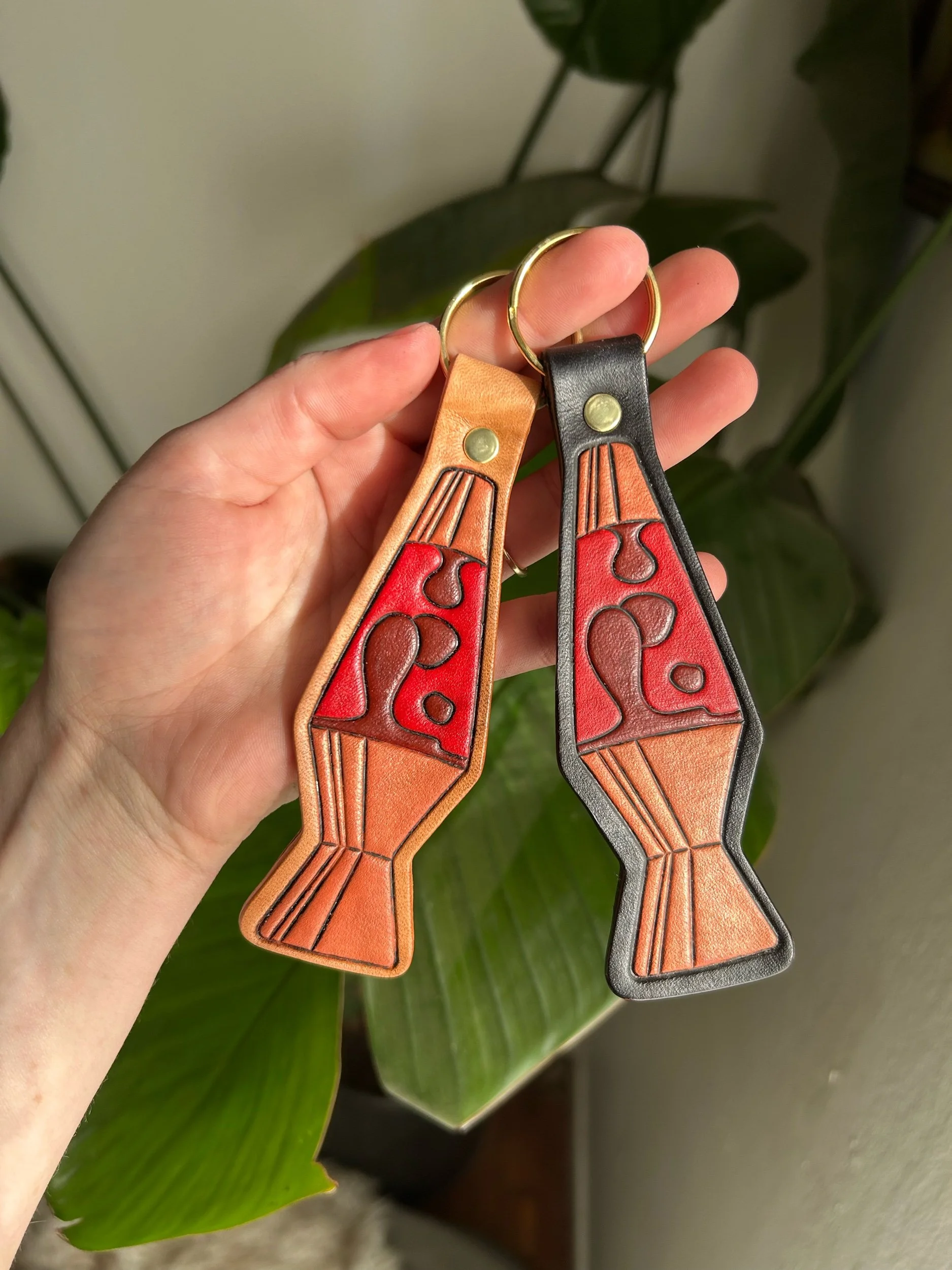 Lava Lamp Keychain