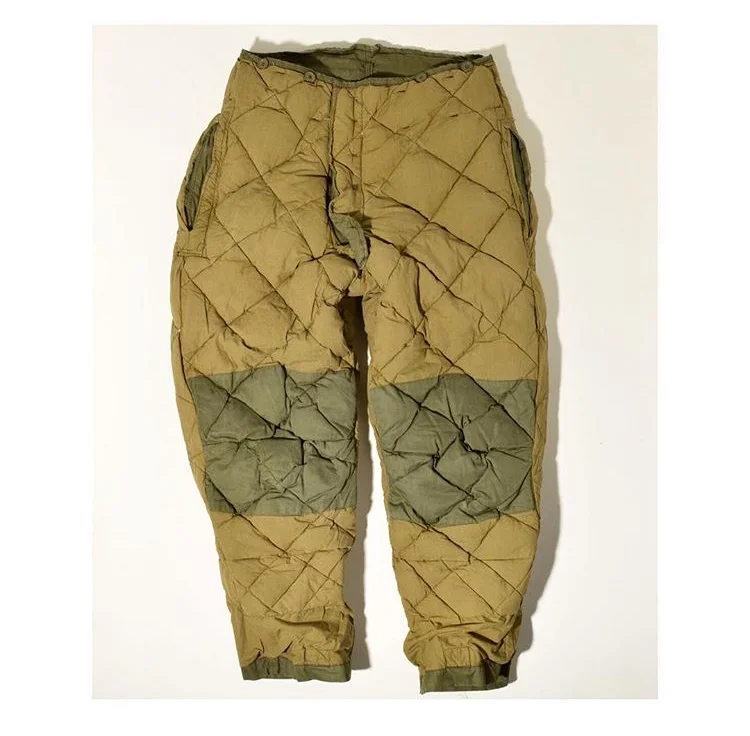 1940’s quilted pants.