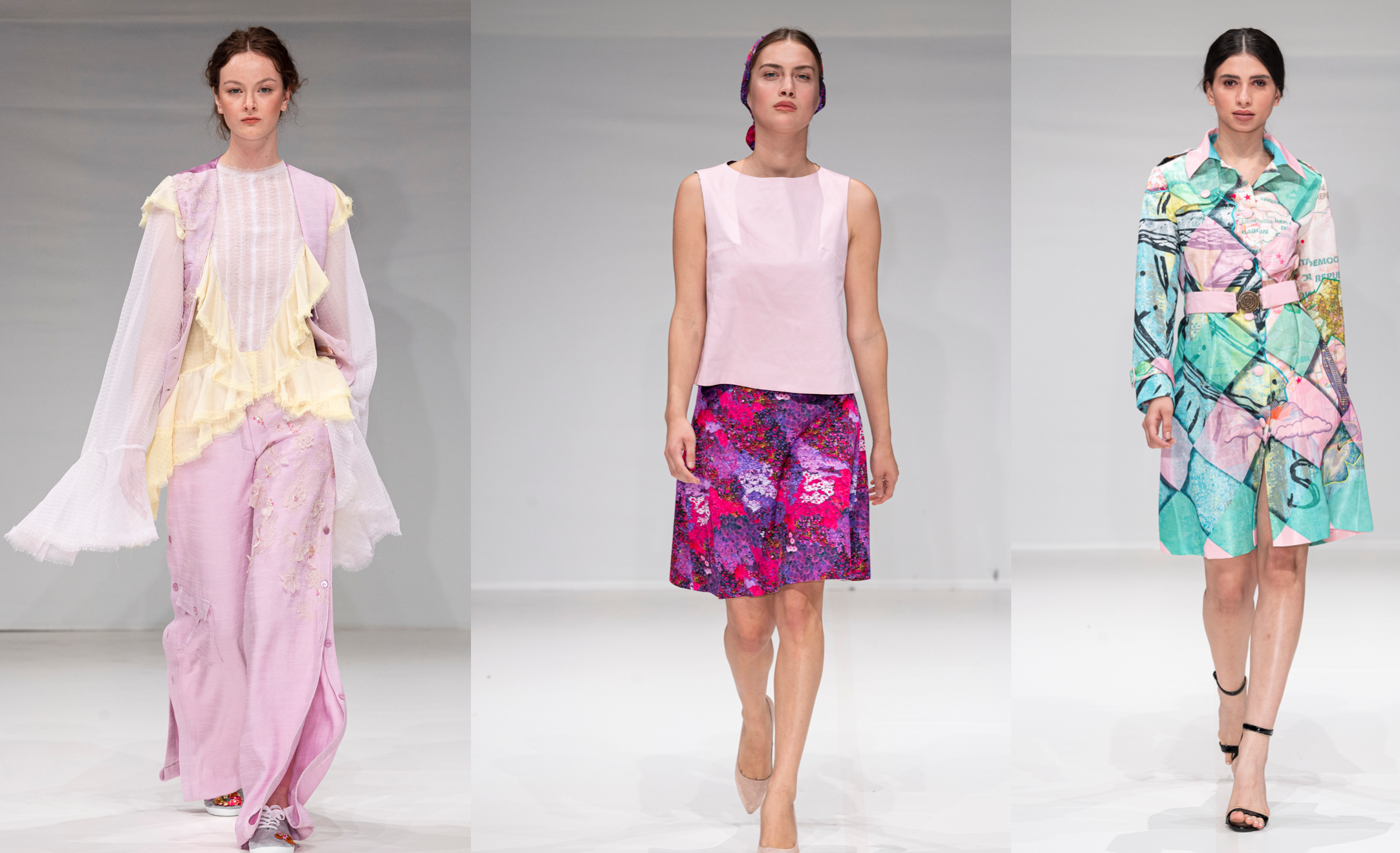 Left To Right: Maria Barreca, Isabel Manns, Voussoir