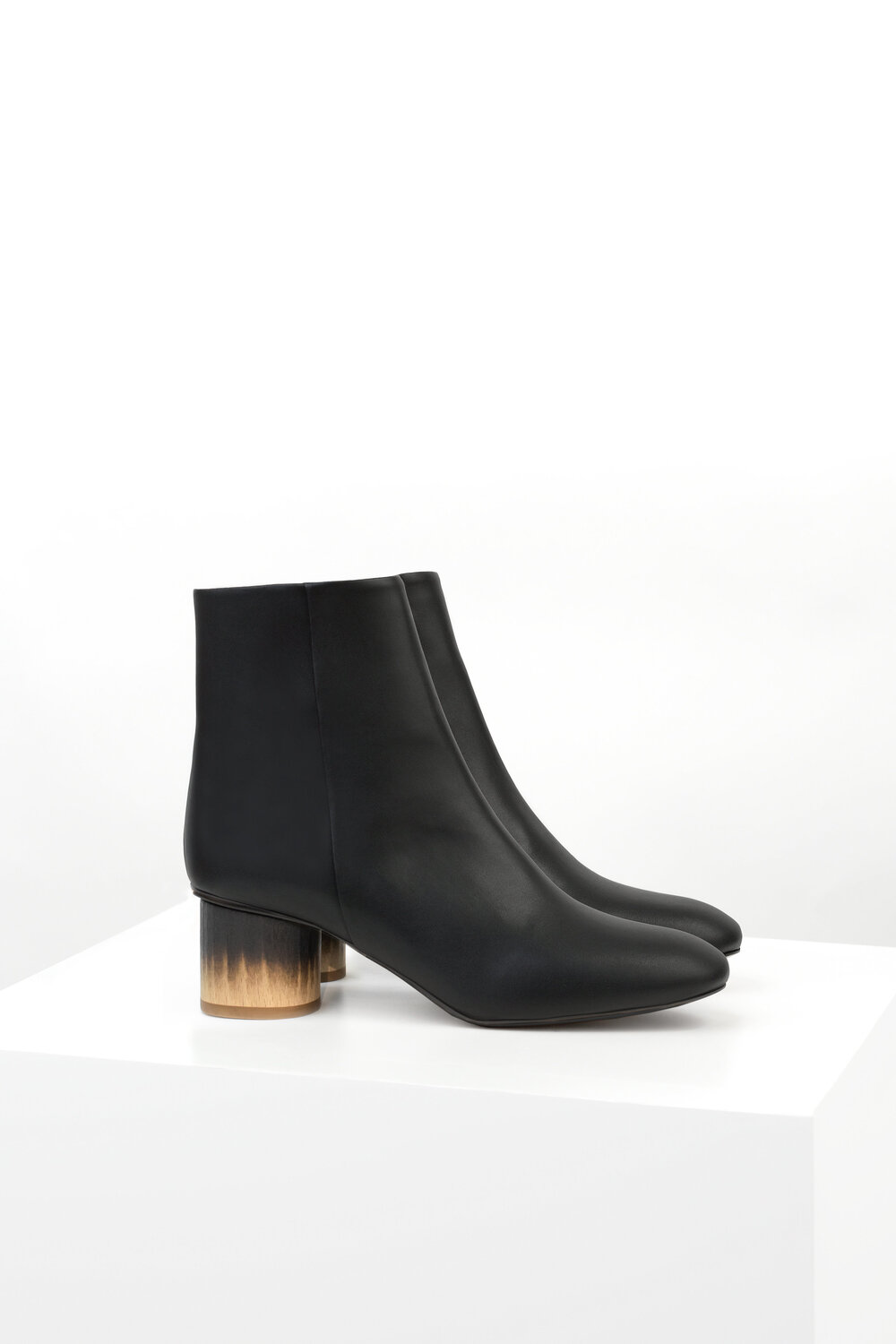 AW19 Low Ankle Boot Black Faux-Nappa Burned Heel copy.jpg