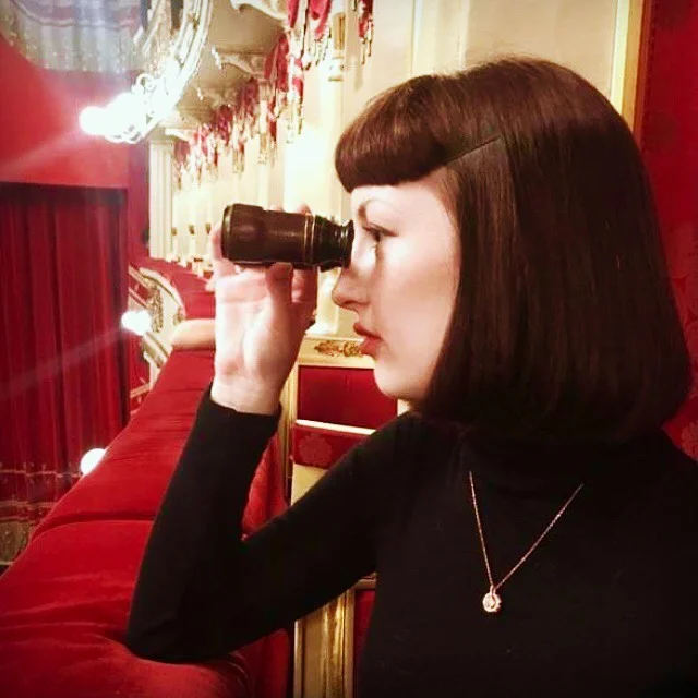 A night at the opera! I felt like Julia Roberts in &lsquo;Pretty Woman&rsquo; looking through those tiny binoculars, you know, minus the prostitute part