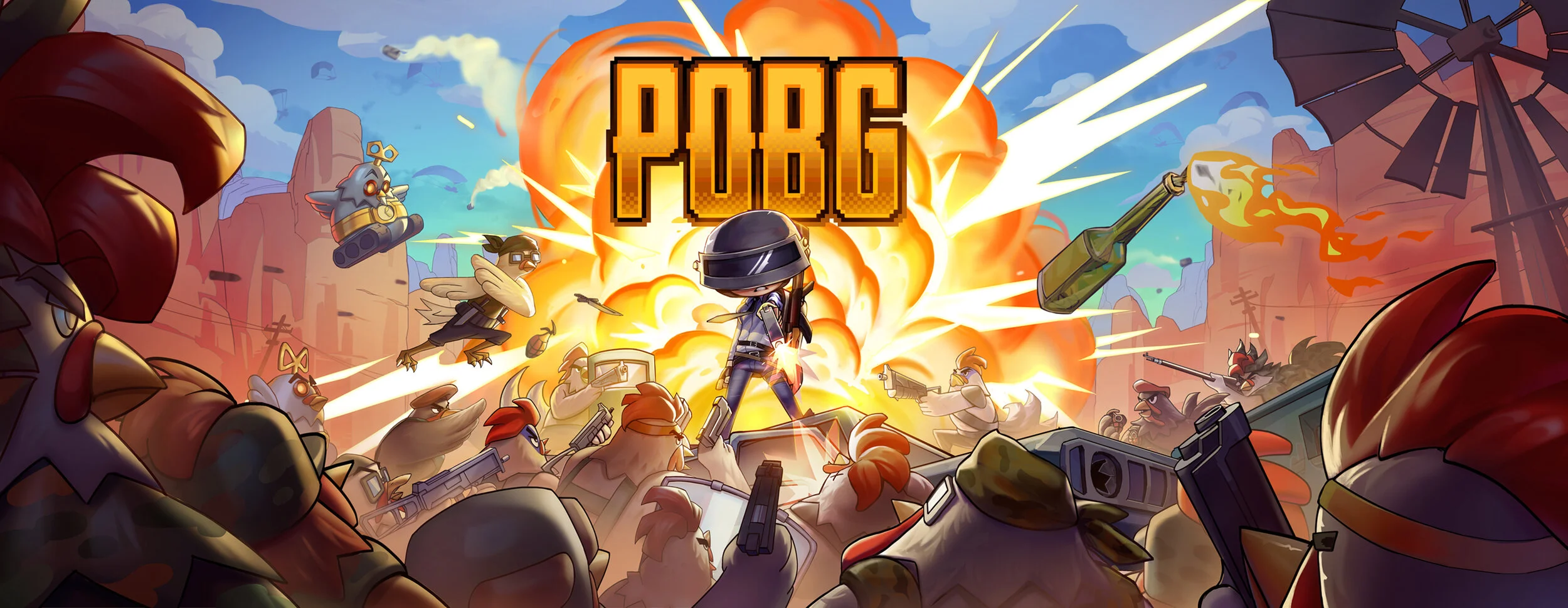 PUBG April Fools Key Art - 2021 — JAMES HALL