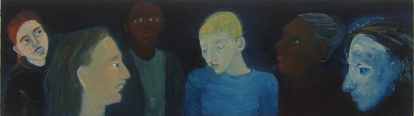 Subway Platform Faces