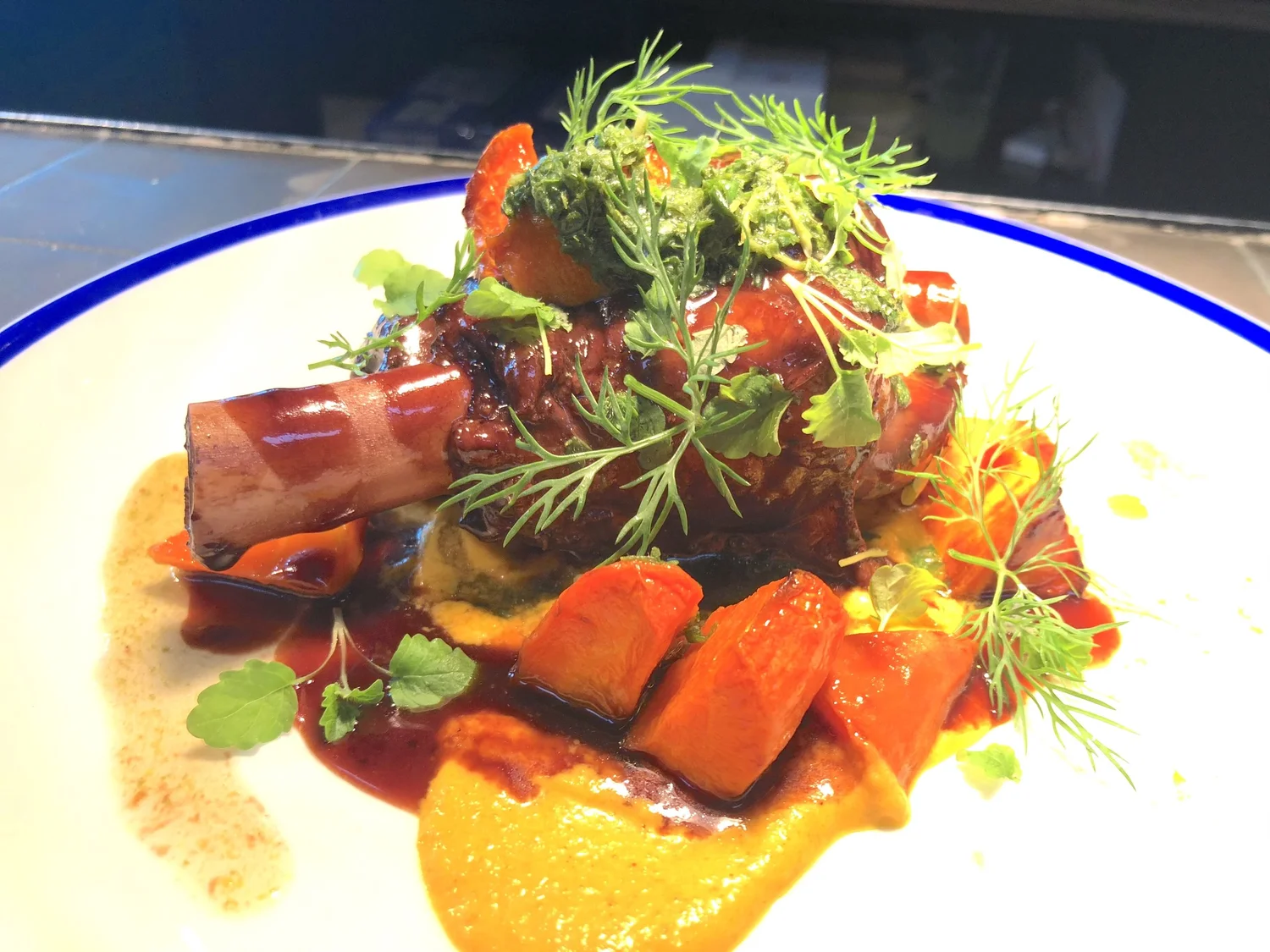 Glazed Lamb Shank
