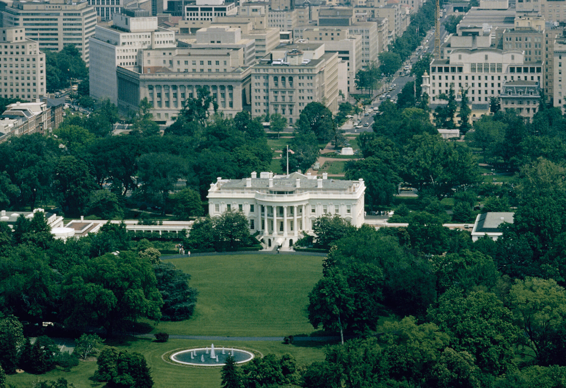 White House - View from the Washington Monument