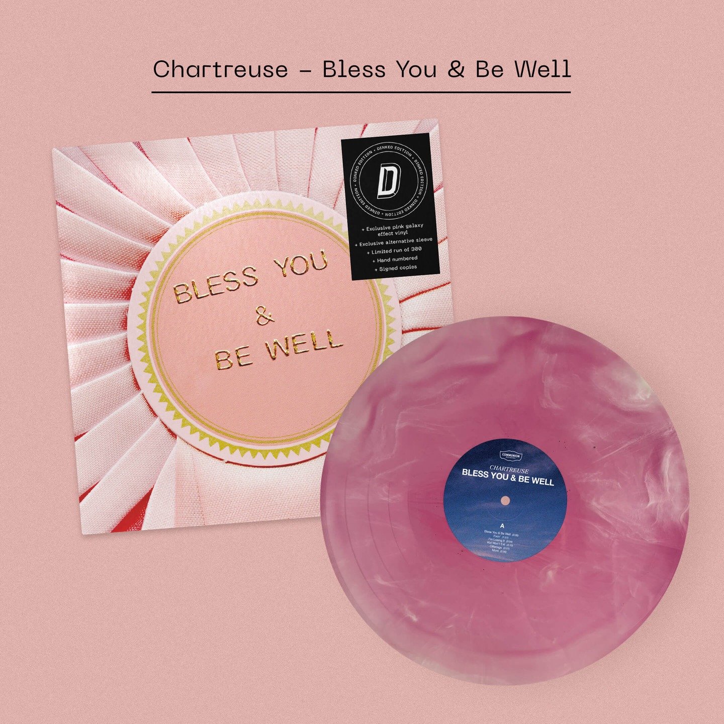 A big welcome to Dinked for @chartreuse!

Their second album - Bless You &amp; Be Well - was recorded in a secluded location in the north of Iceland with producer Sam Petts-Davies, and follows on from the Black Country band&rsquo;s 2023 debut &lsquo;