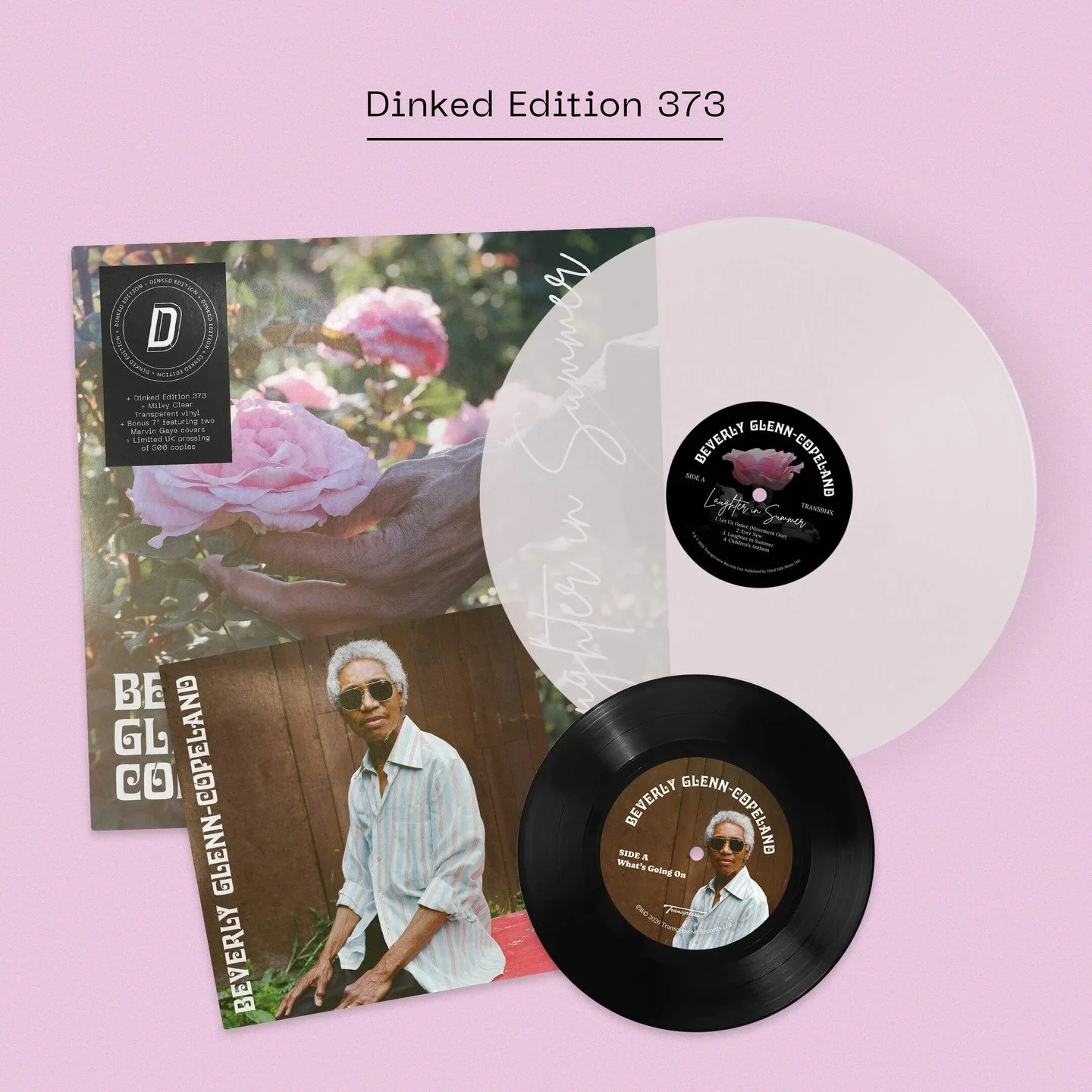 Laughter In Summer is a new LP from legendary singer, composer and transgender activist Beverly Glenn-Copeland. A collaborative effort born from the love story between himself and eco-poet, activist and producer Elizabeth Glenn-Copeland.

🌸 Dinked E