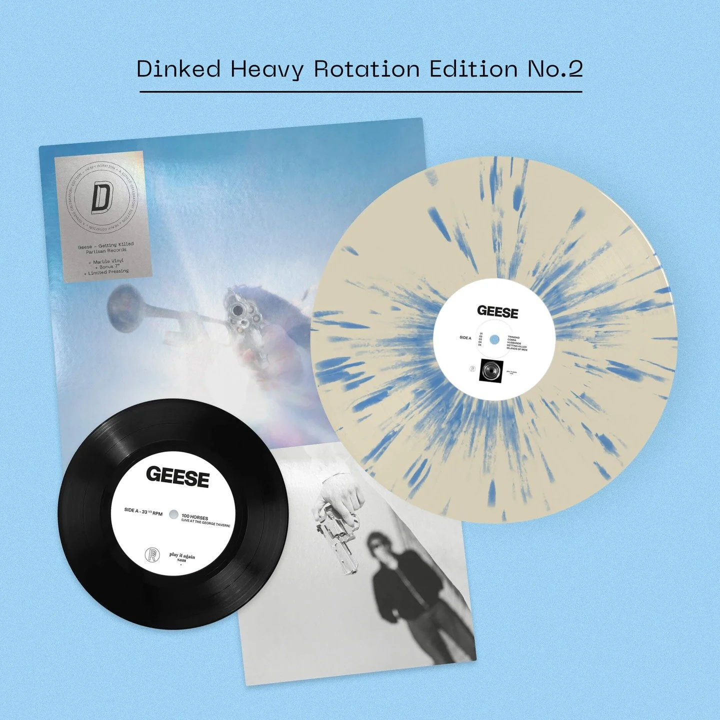 From New York&rsquo;s dive bars to Times Square billboards, Geese have somehow spun pure chaos into unstoppable global momentum and now an exclusive Dinked Heavy Rotation Edition.

A jagged, joyfully unhinged triumph that was immediately heralded as 