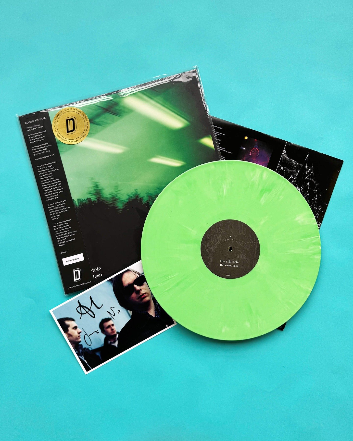 The Clientele - The Violet Hour

An absolutely gorgeous album of hazed-out psychedelic pop. It is such an honour to include the London based trio The Clientele in our Dinked Archived.

&ldquo;Half-formed thoughts, departed lovers, music on the gramop