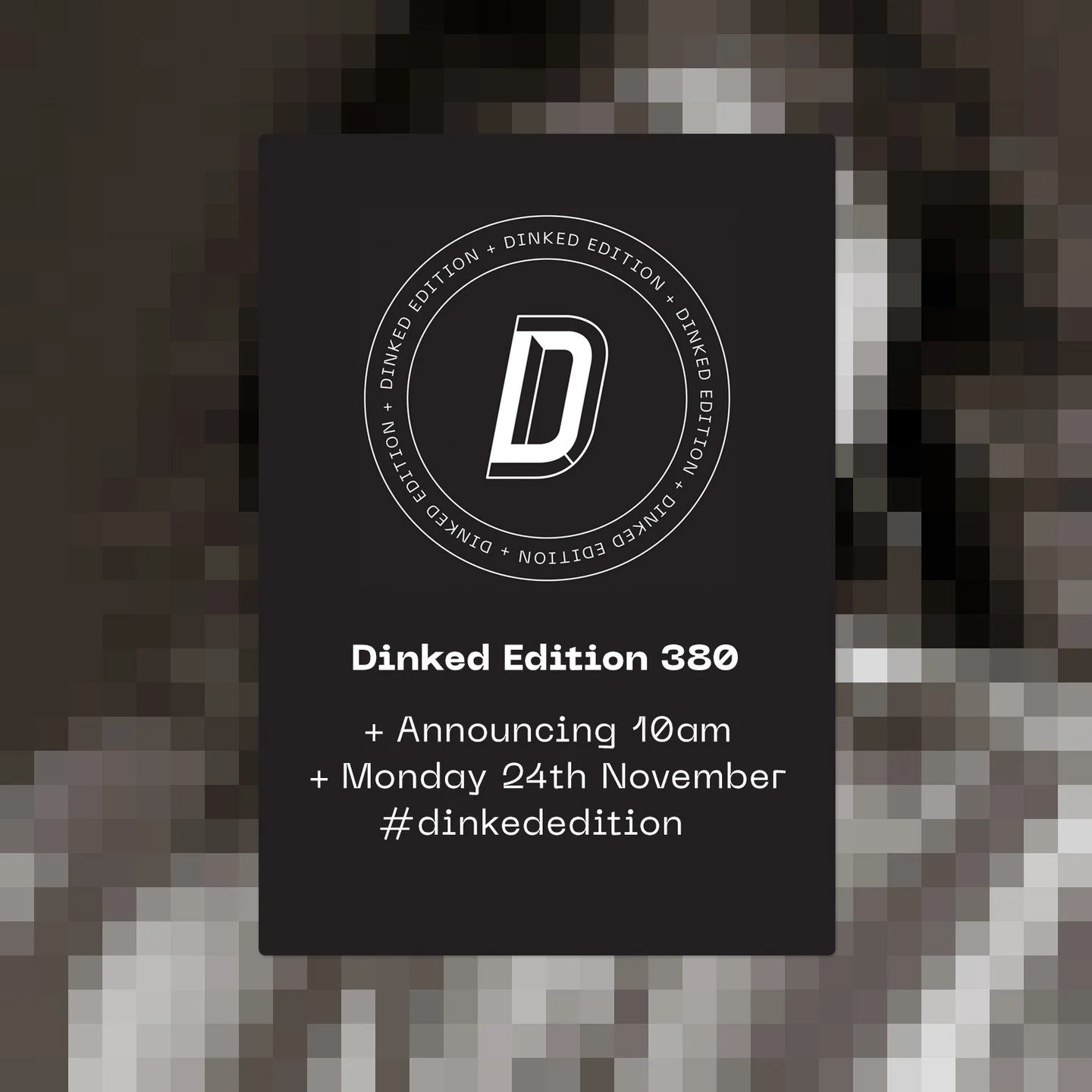 Join us all at 10am to get the week off to the best possible start!

#dinkededtion