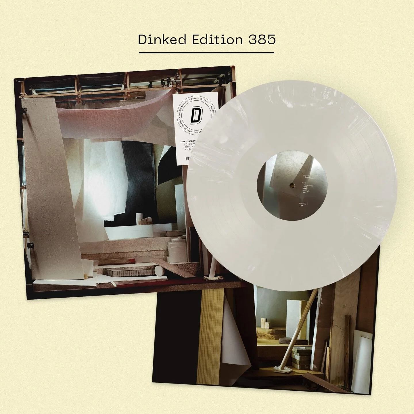 Recorded between Black Box Studio in the Loire Valley and Haggerston&rsquo;s Holy Mountain, Somersaults, the third album from London-based slowcore/ post-rock quartet @deathcrashdeathcrash , glimmers with an everyday euphoria. 

It is almost joyful!
