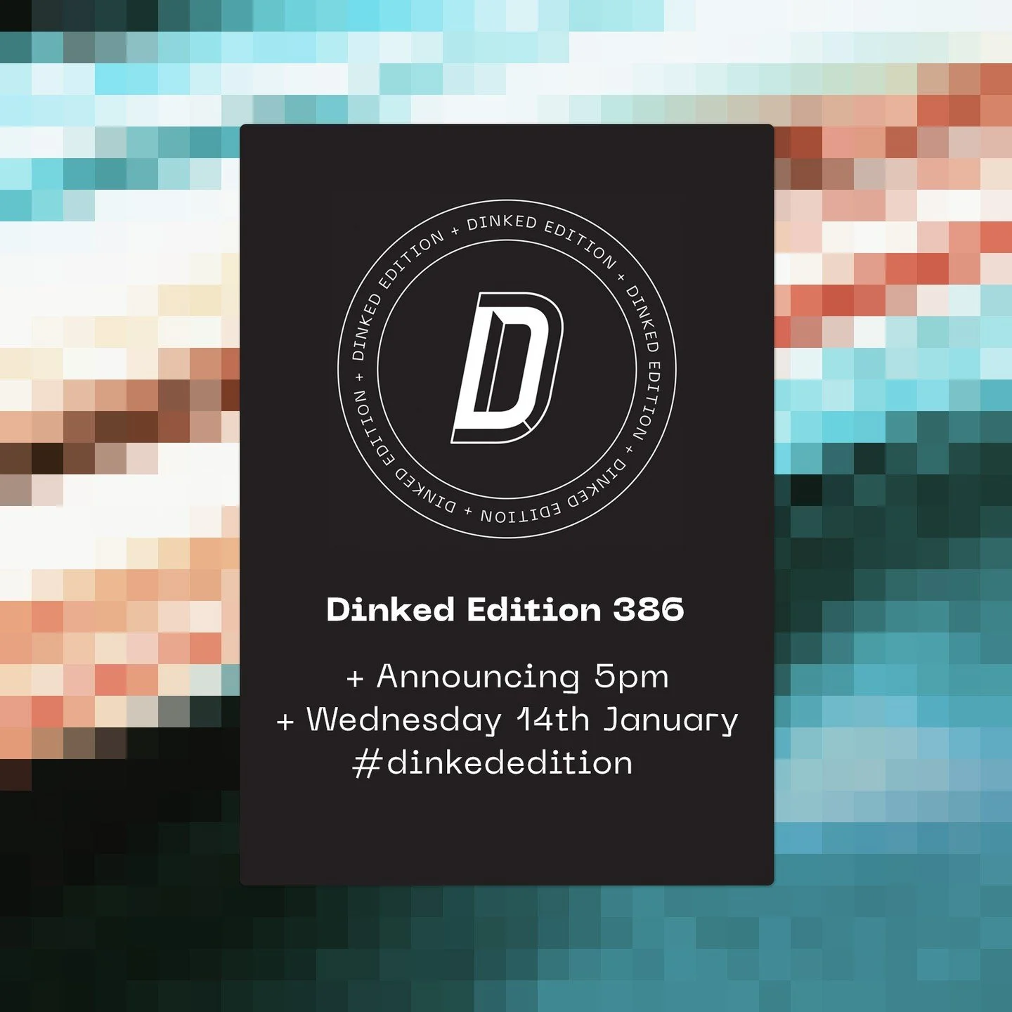 NOT ONCE BUT TWICE.

Join us at 5pm and 6pm for the continuation of this big Dinked week.

#dinkededition