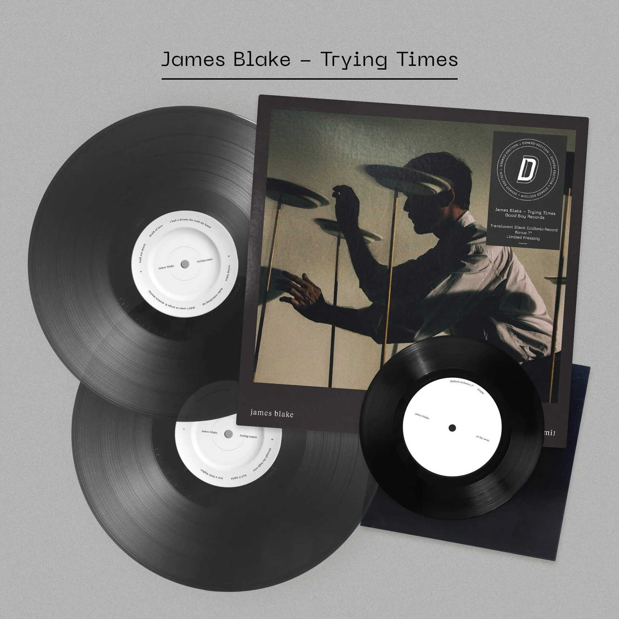 Trying Times is the seventh studio album from Mercury Prize winner @jamesblake.

Featuring British rapper Dave, and singer-songwriter Monica Martin, it&rsquo;s a record about being in love whilst battling the limits of the self against a backdrop of 