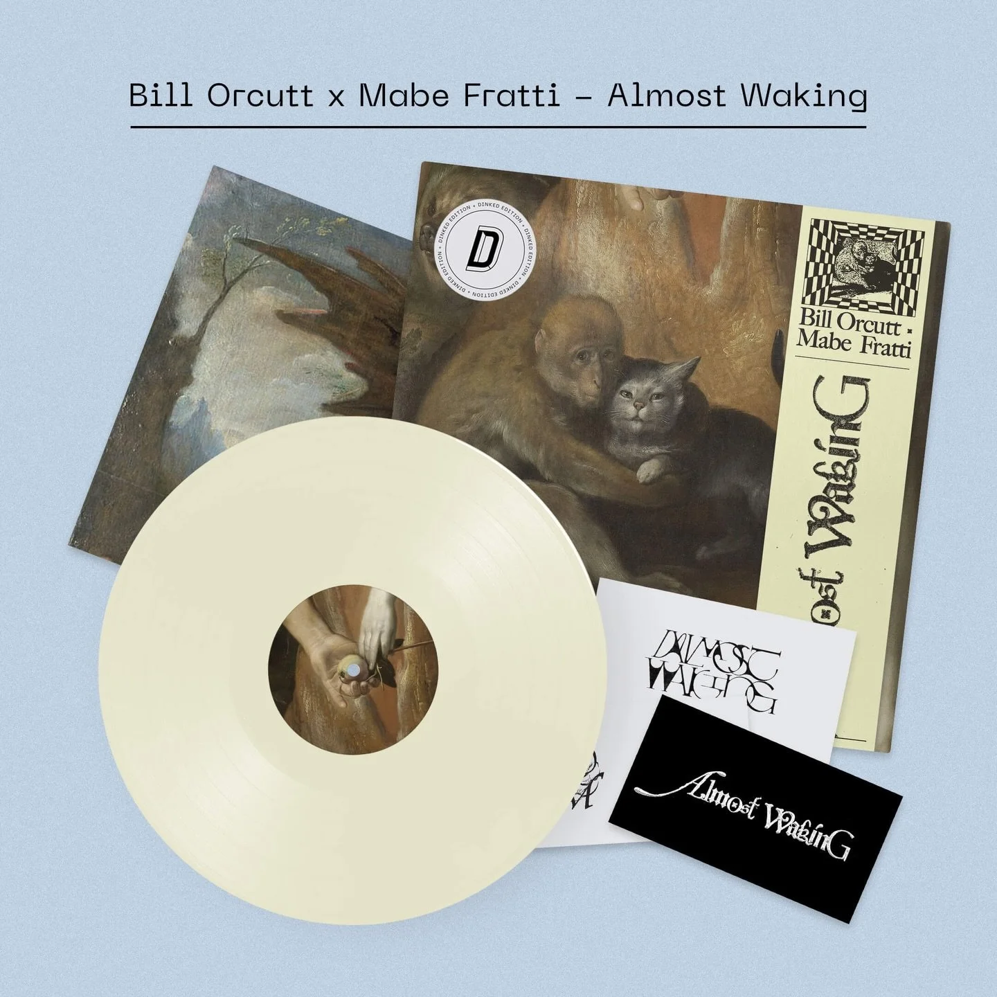 🎉 Dinked 400 from Bill Orcutt &amp; Mabe Fratti.

Almost Waking is the first collaborative album from Guatemalan cellist, vocalist and composer Mabe Fratti and cult American experimental guitarist and composer Bill Orcutt. 

It&rsquo;s bloody gorgeo