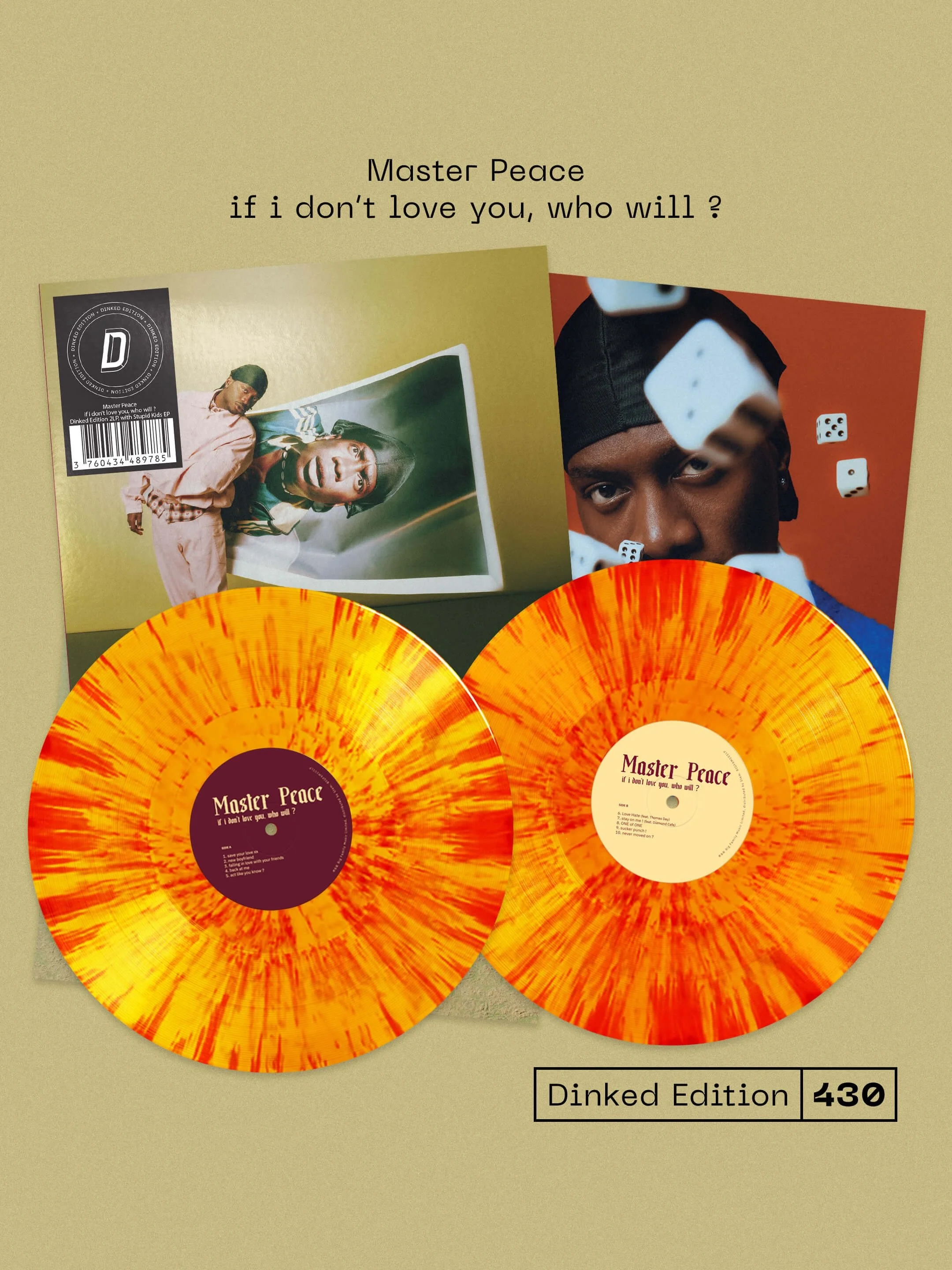 Restless indie-punk, razor-sharp hooks and hard-hitting electronic energy, all delivered with Master Peace&rsquo;s unmistakable swagger and emotional honesty.

His sound refuses to sit still, shifting between indie, punk and alternative, where raw vu