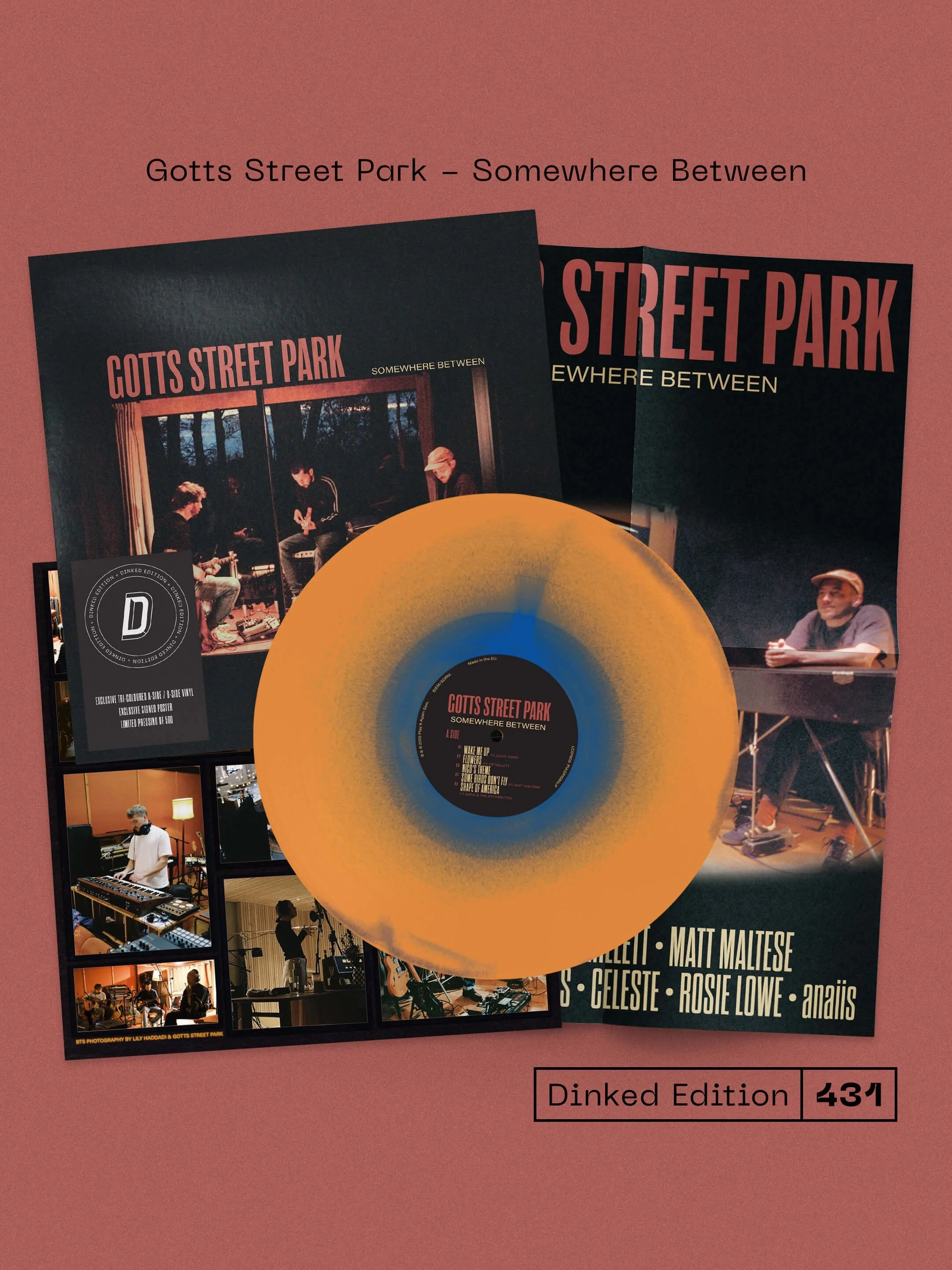 Three years after their critically acclaimed debut, @gottsstreetpark return with their new album Somewhere Between - featuring @celeste, @matthewmaltese, @rosielowemusic, @pipmillett, @sofiaandtheantoinettes, anaiis (@hotcocoacartel) and @olivejonesm