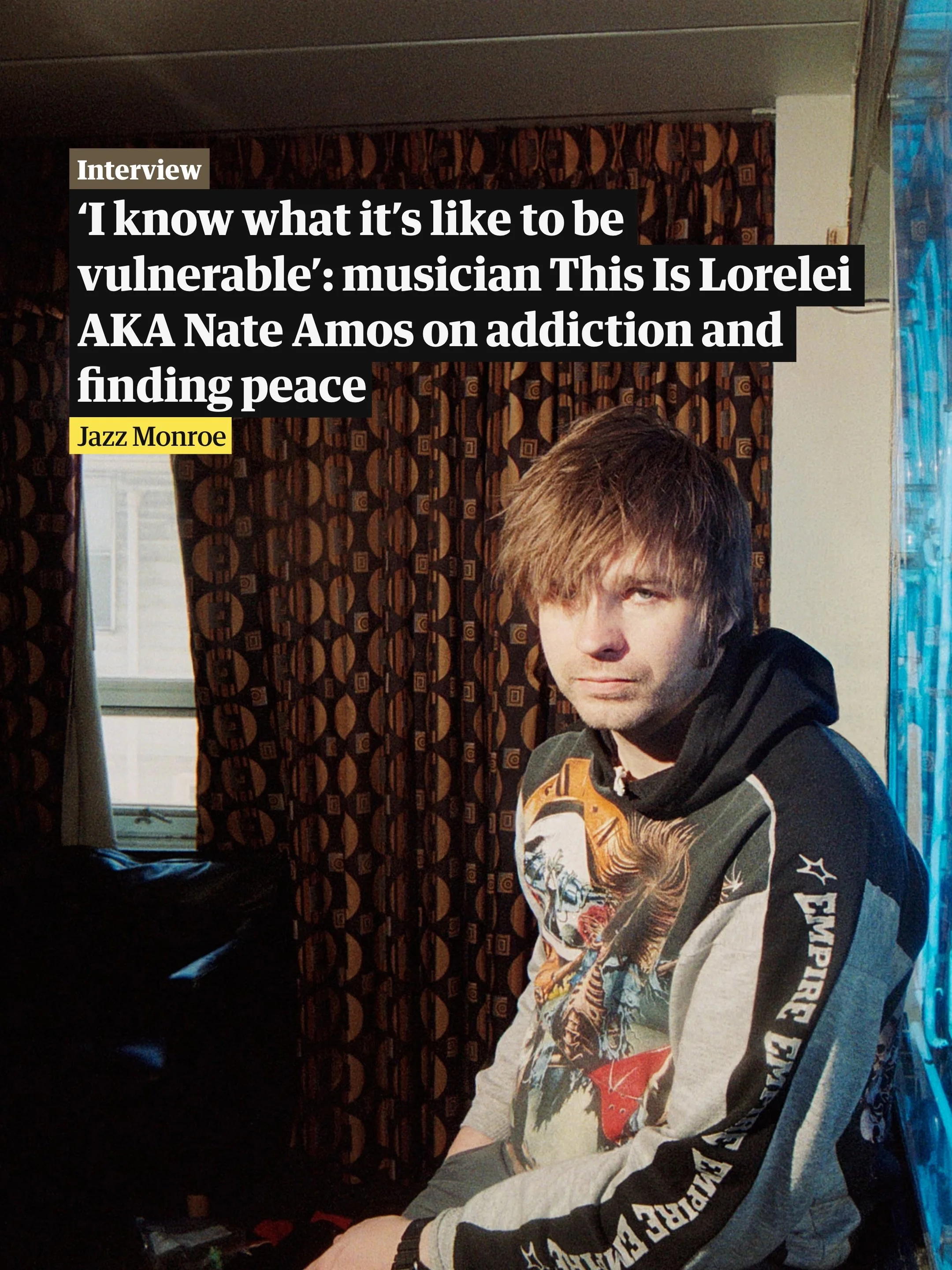It&rsquo;s all starting to heat up nicely ahead of next month&rsquo;s release of&nbsp;The Singer In My Band, the new solo LP from Nate Amos as This Is Lorelei, our third Dinked International Edition.

Nate spoke to&nbsp;Jazz Monroe for the Guardian l