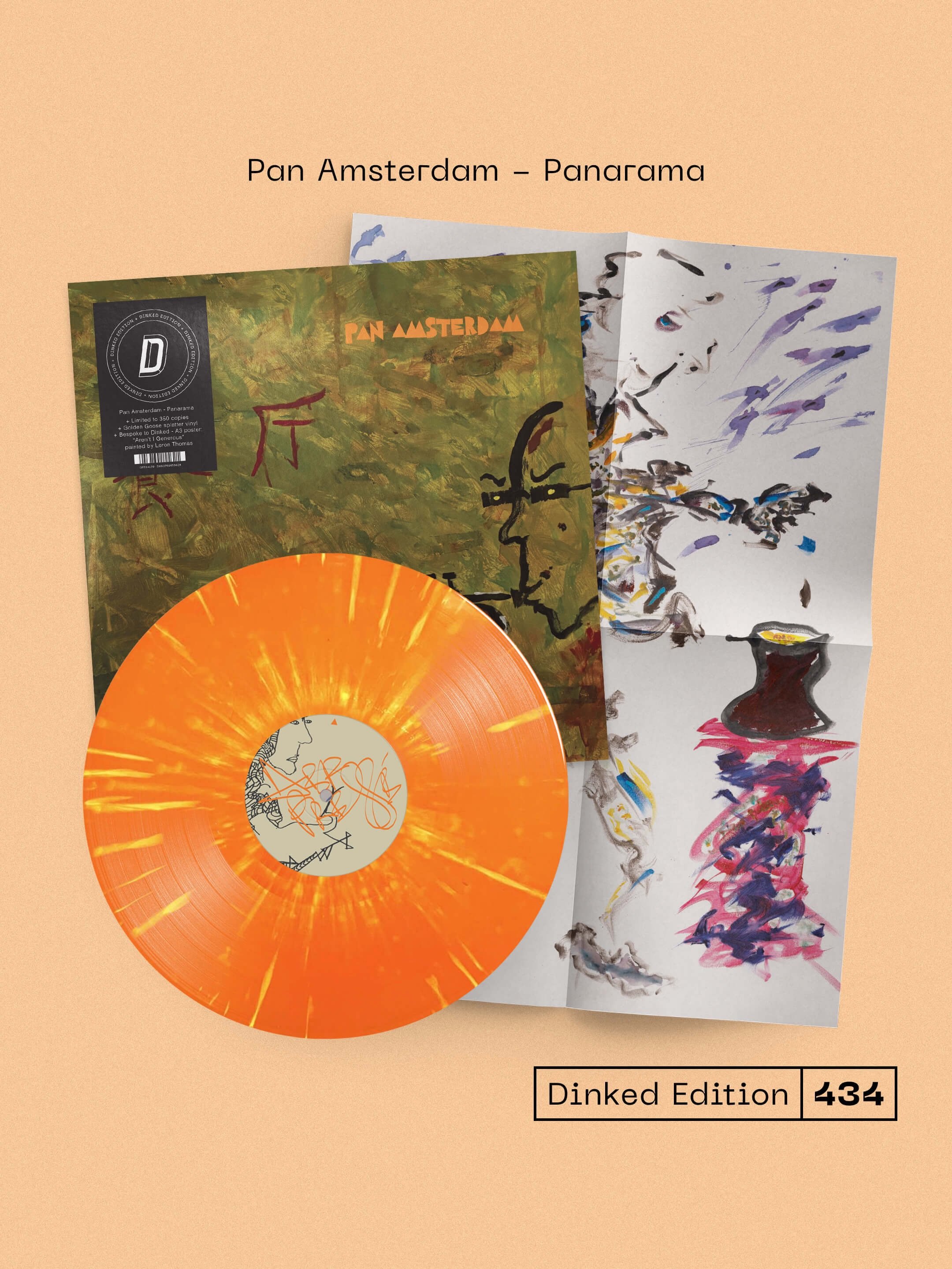 A very welcome return to Dinked for Trumpeter, rapper and sonic wanderer @panamsterdamnyc (aka Leron Thomas), who has carved out one of the most distinctive voices operating at the intersection of jazz and hip-hop today.

A brilliantly woozy record a