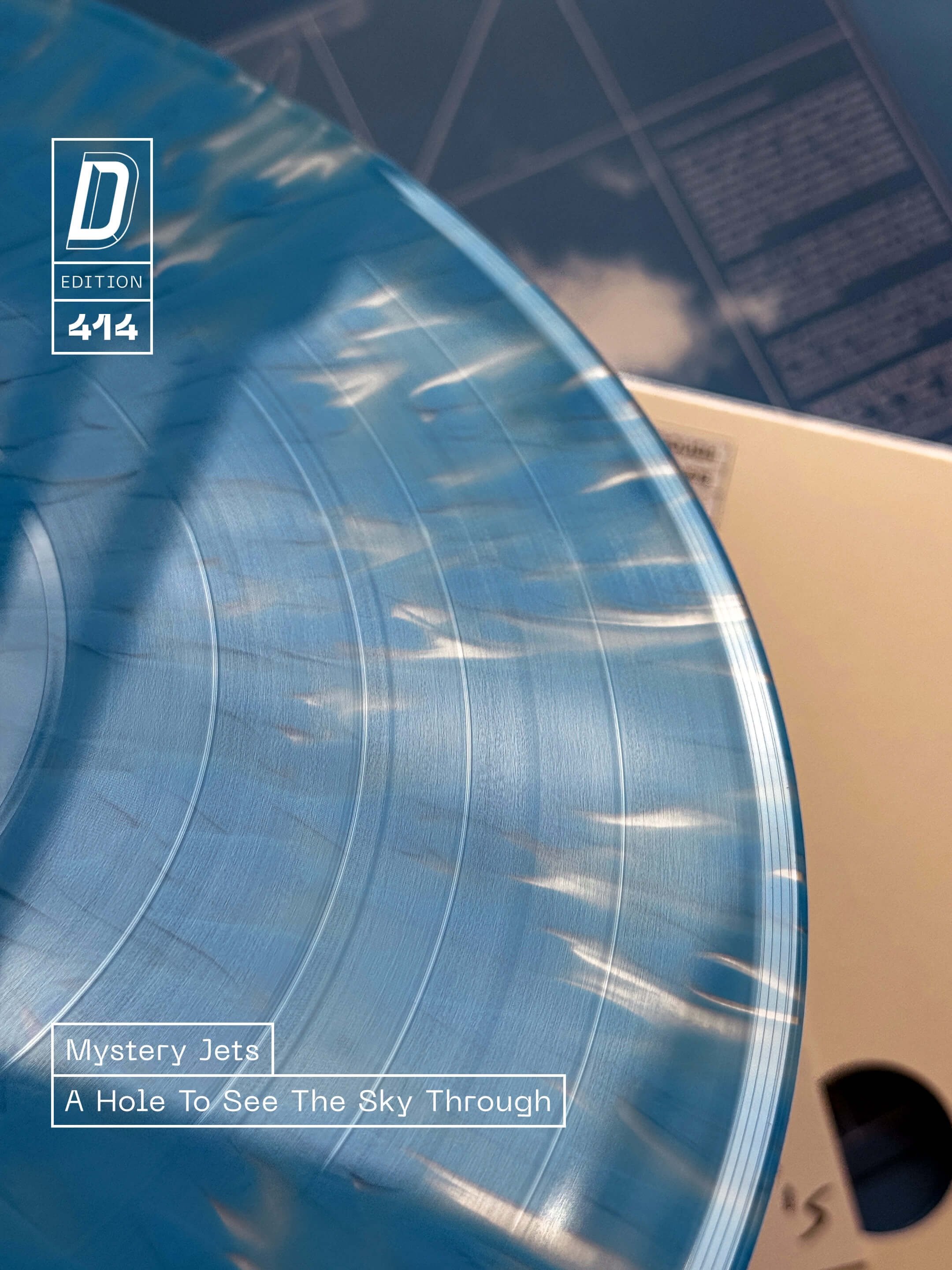 A Hole To See The Sky Through...

The much-loved @mysteryjets return with a conceptually rich new album, focusing on the intimate ways we perceive and process the world. This is such a proper heart on sleeve album!

+ Dinked Edition 414
+ Blue &amp; 