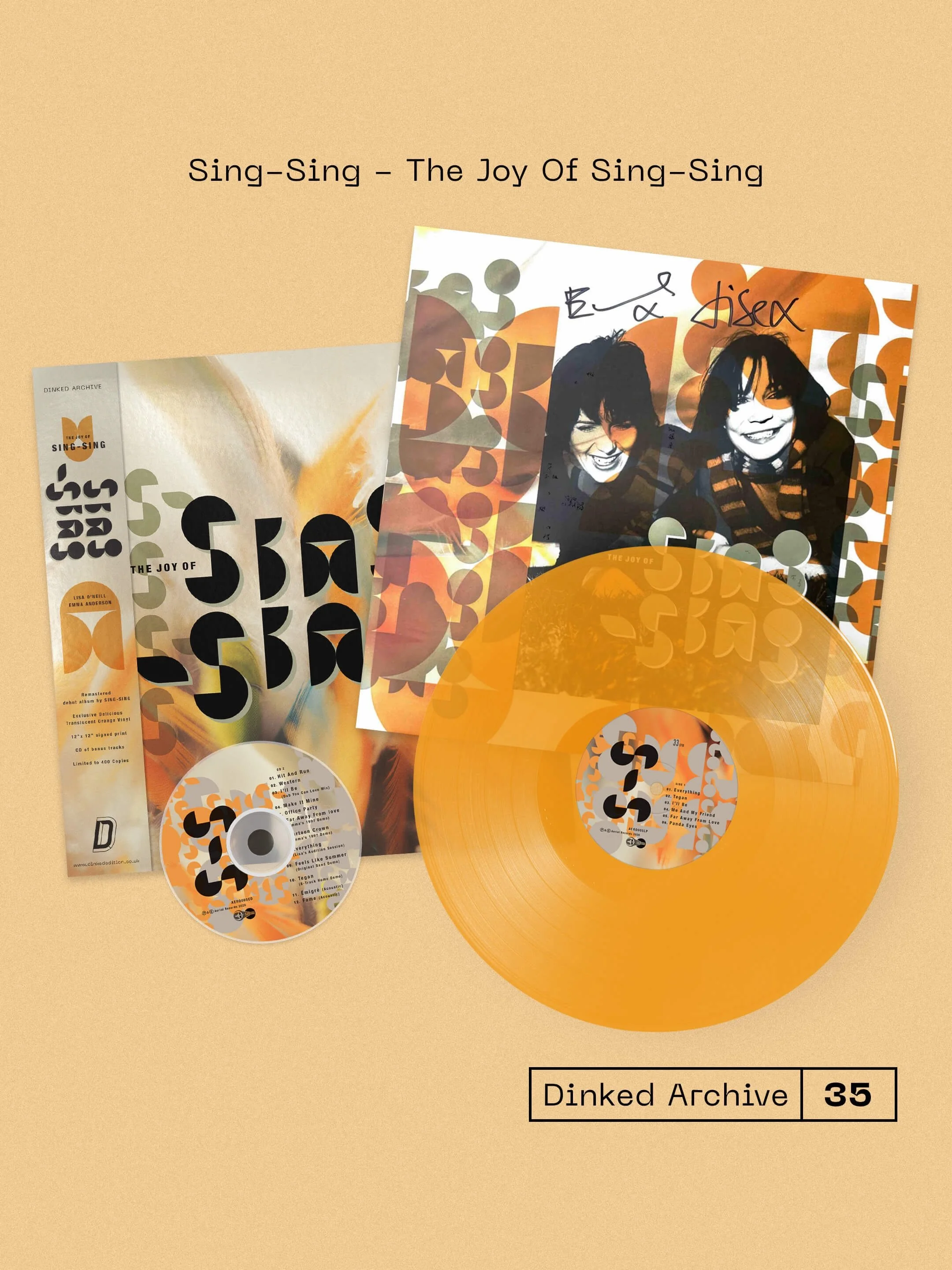 SING-SING FOR DINKED ARCHIVE!

Some albums simply get better with time. Others wait patiently for the world to catch up. As it celebrates its 25th anniversary, The Joy of Sing-Sing feels less like an overlooked curiosity and more like one of the grea