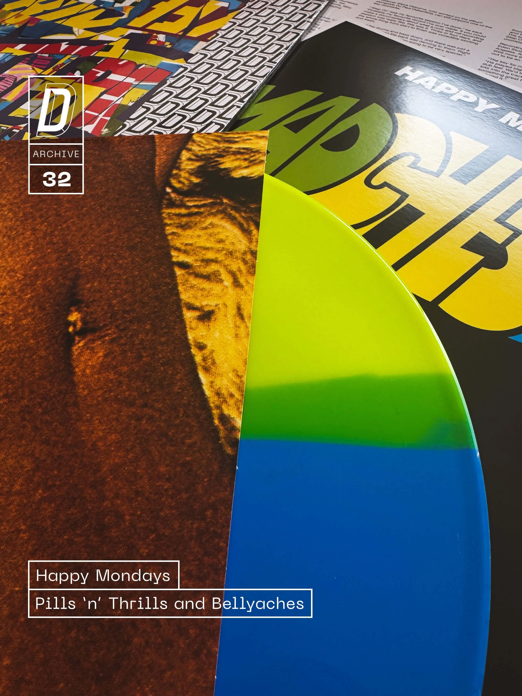 Dinked Archive Edition 32 - @happymondaysofficial - Pills &lsquo;n&rsquo; Thrills and Bellyaches

A proper icon for the Dinked Archive!

Originally released in 1990 by Happy Mondays, Pills &lsquo;n&rsquo; Thrills and Bellyaches captured the chaotic, 