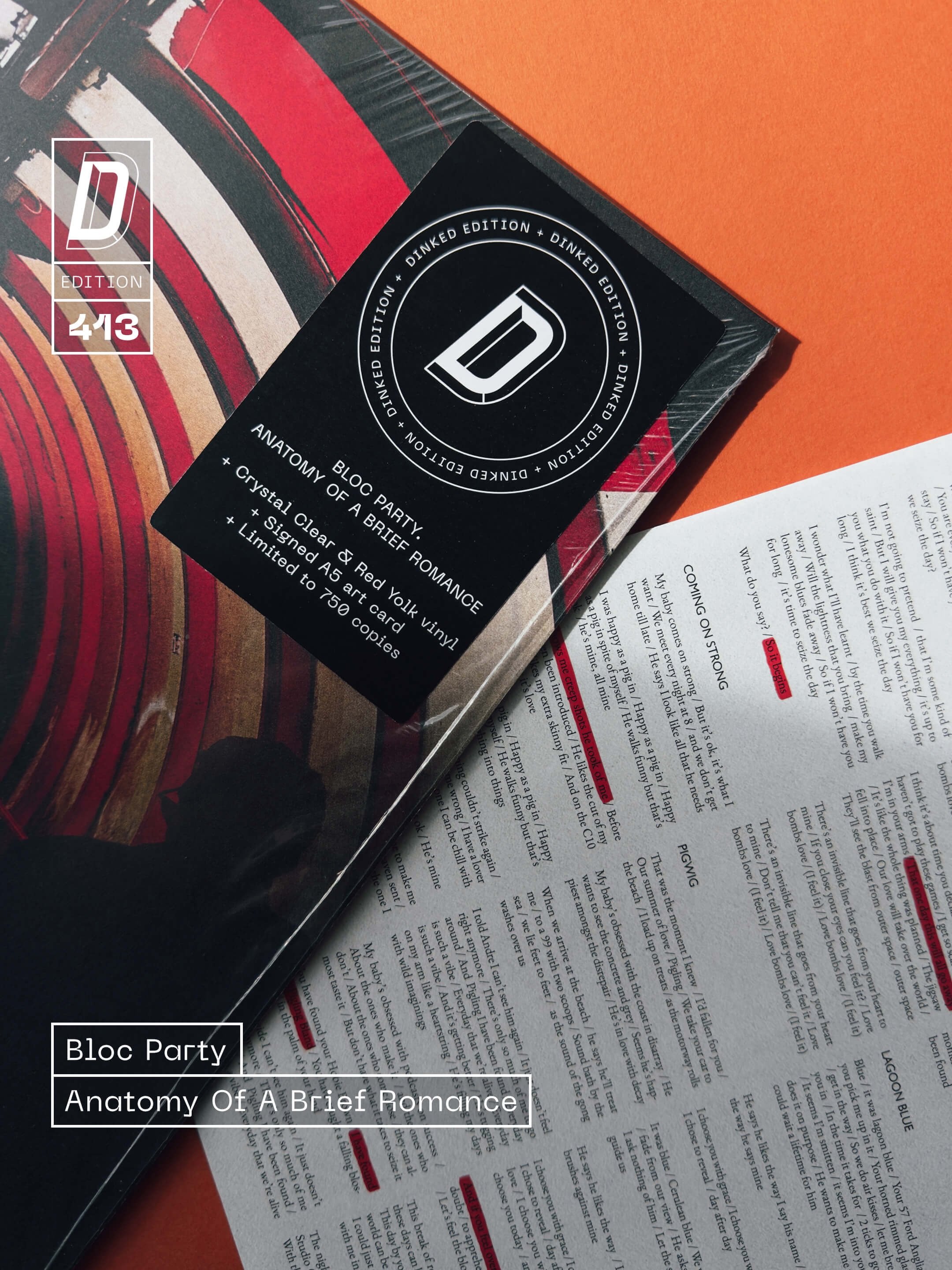 OUT NOW | Bloc Party.

@thisisblocparty return with&nbsp;Anatomy Of A Brief Romance, reaffirming&nbsp;their&nbsp;place as one of the most-loved bands in the country, whilst&nbsp;simultaneously igniting a whole new set of fans.

&ldquo;An energetic an